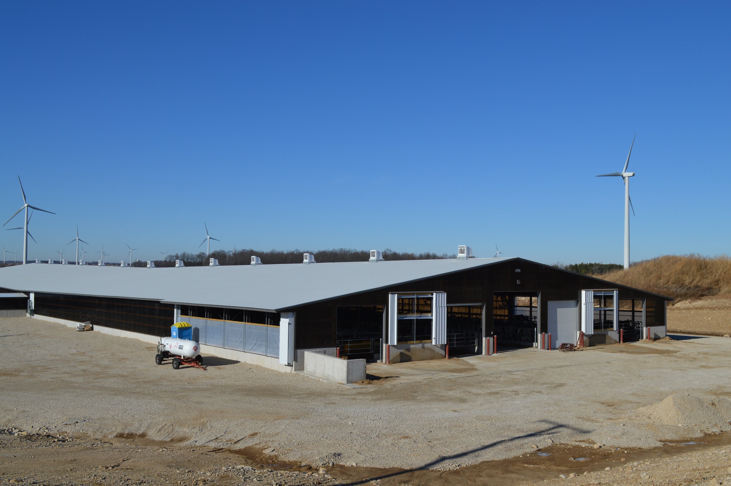 Tunnel Ventilated Freestall Barn 