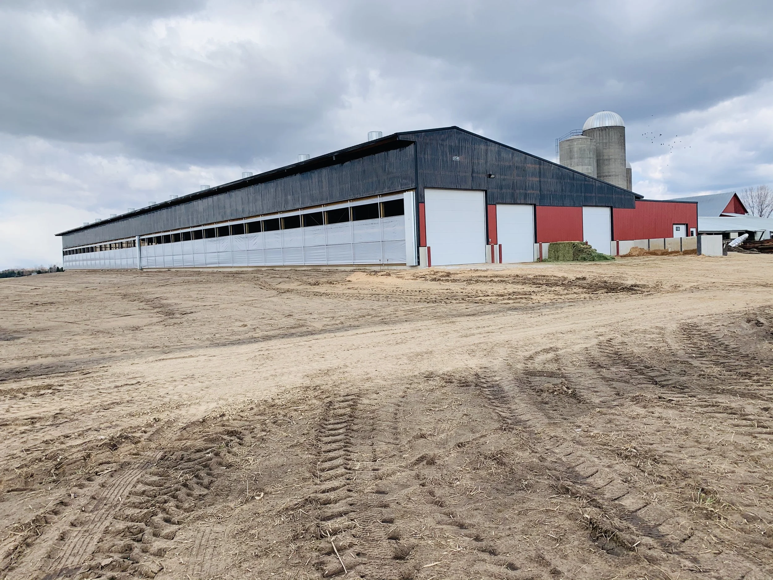 Norbco Natural Ventilated Robot Barn - Shawano — Bayland Buildings