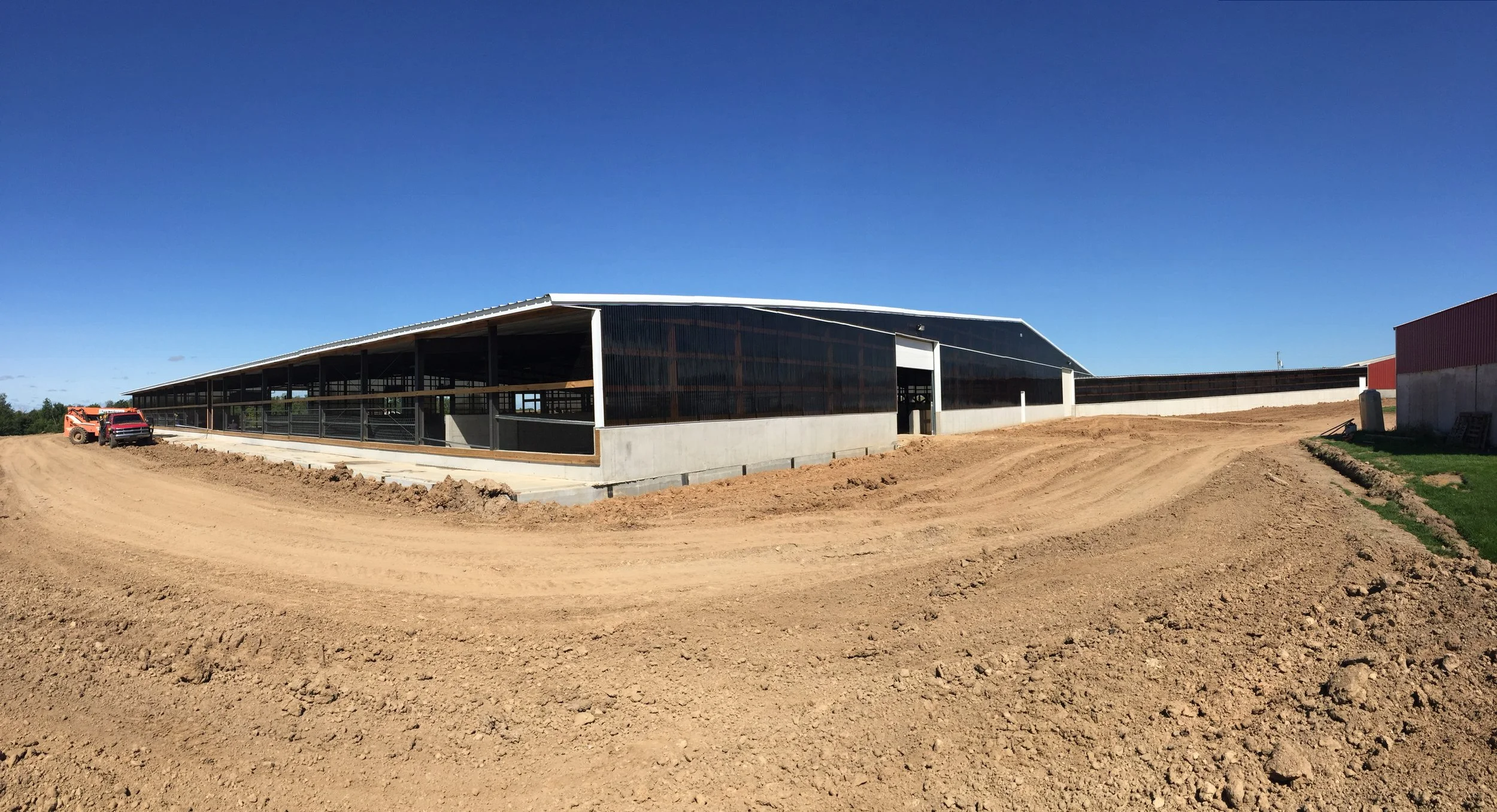 Slatted Floors With in Ground Manure Pit