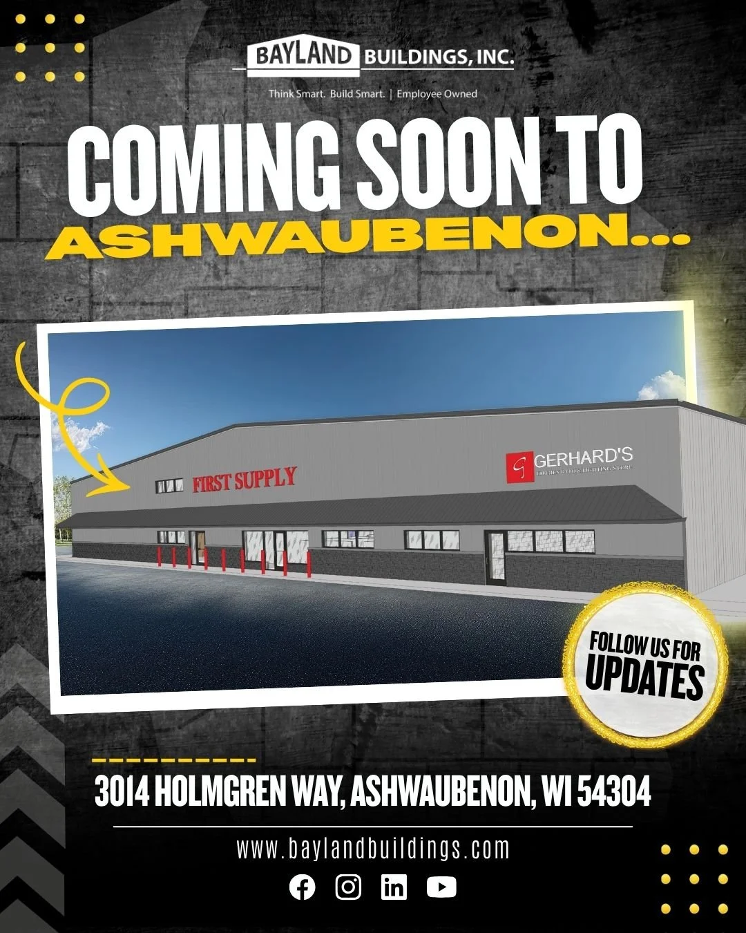 New Project for First Supply in Ashwaubenon, WI