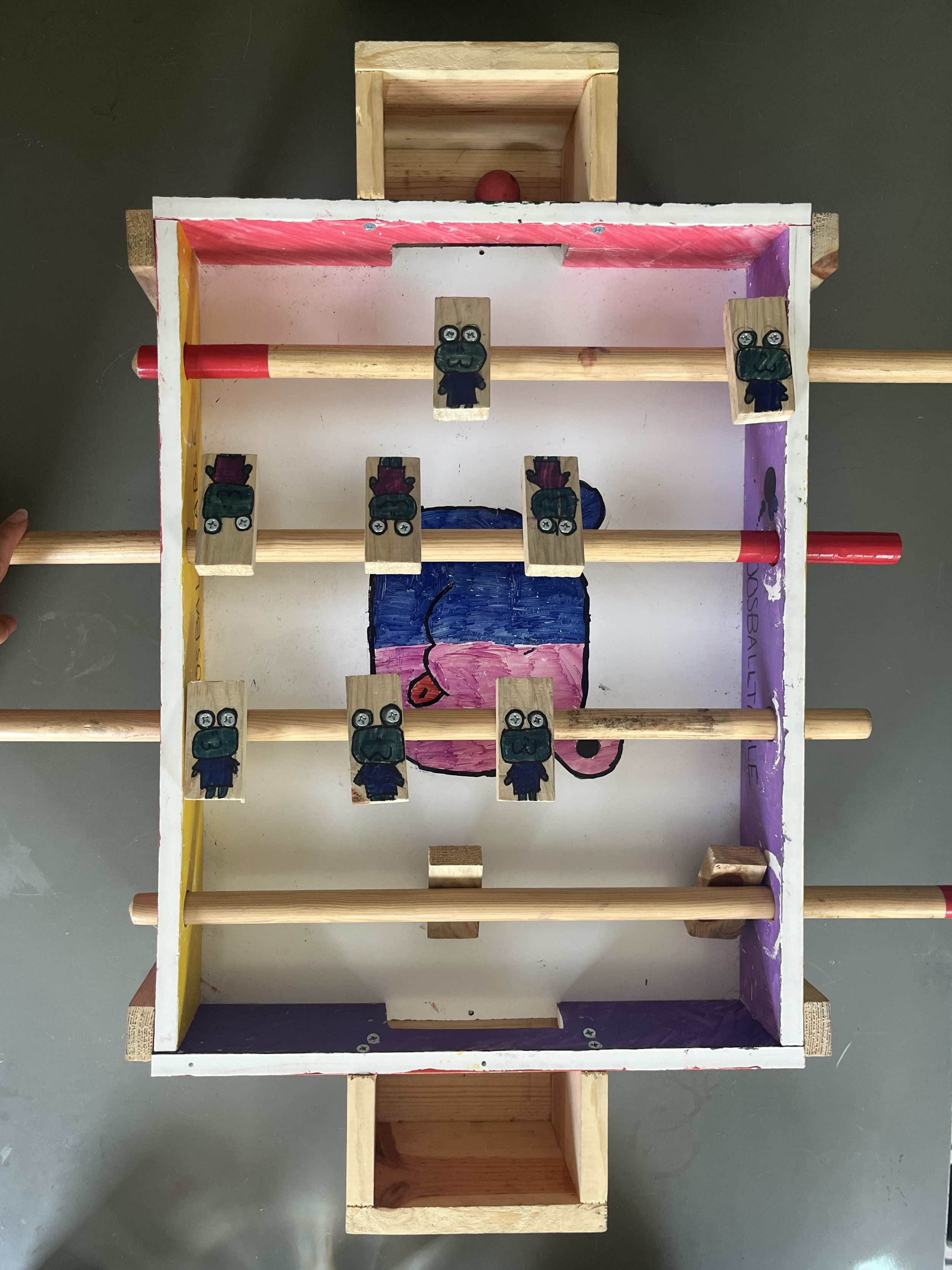 Frog Foosball by Aria