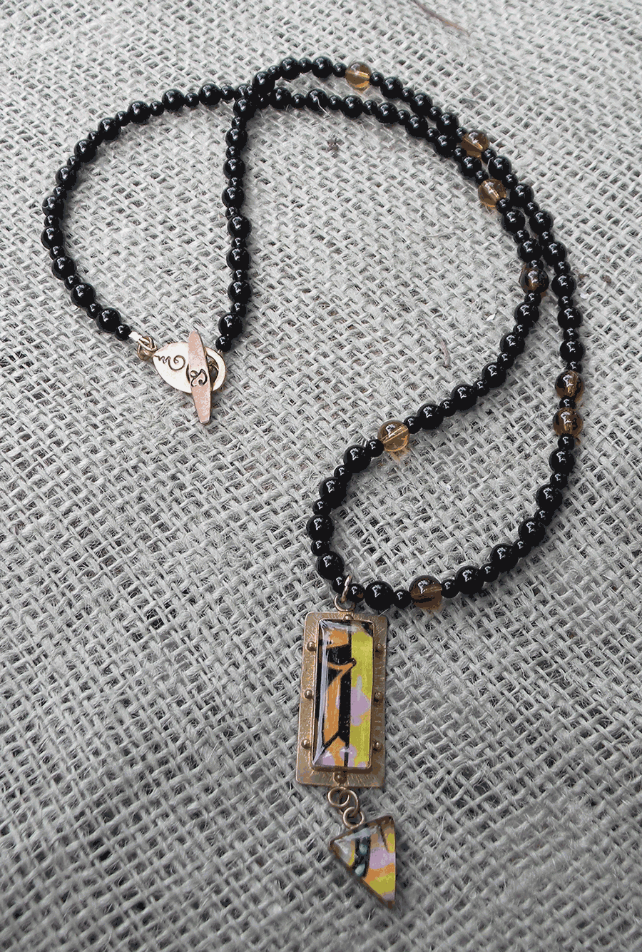 Confetti Resin Necklace
