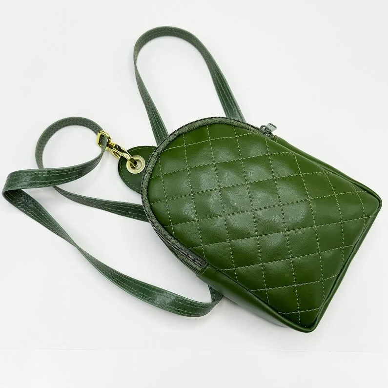 Quilted Cactus Leather "Mini Pack"