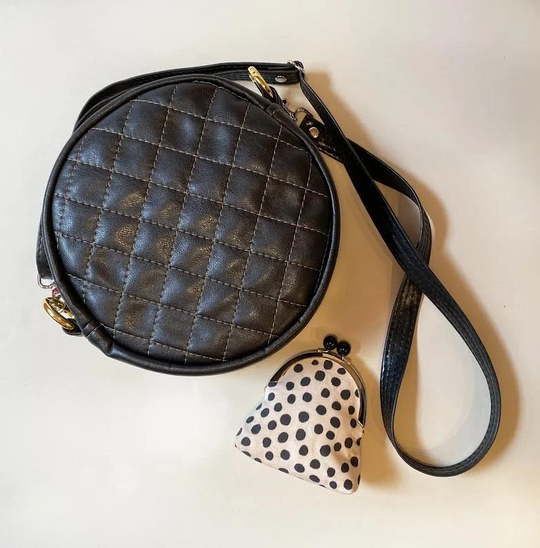 Quilted Betty Bag Made from Materials created from Recycled Plastic Bottles.