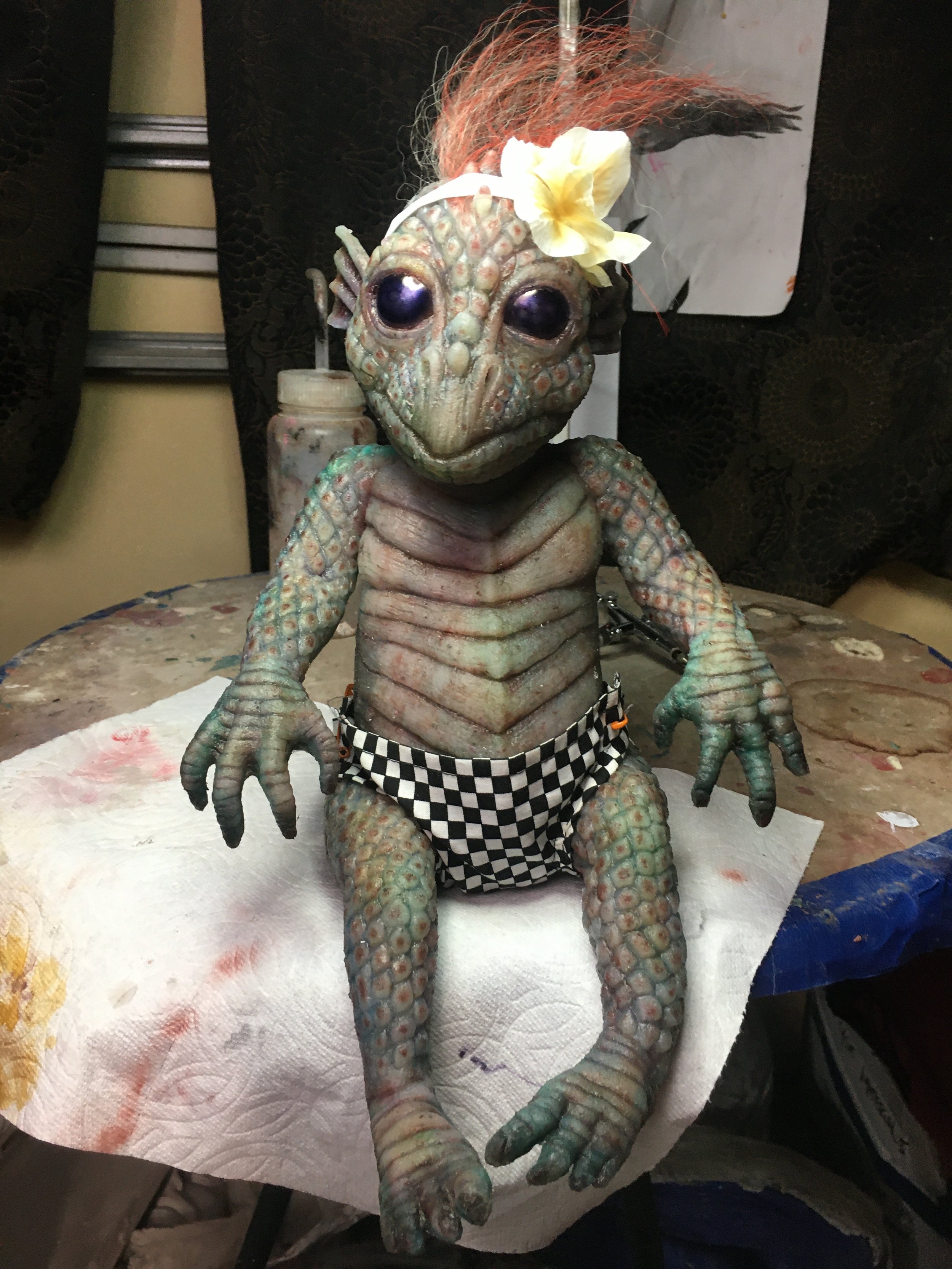  Casting, seaming, paint and costume: Lori Hansen  Sculptor: Erick Rodriguez  