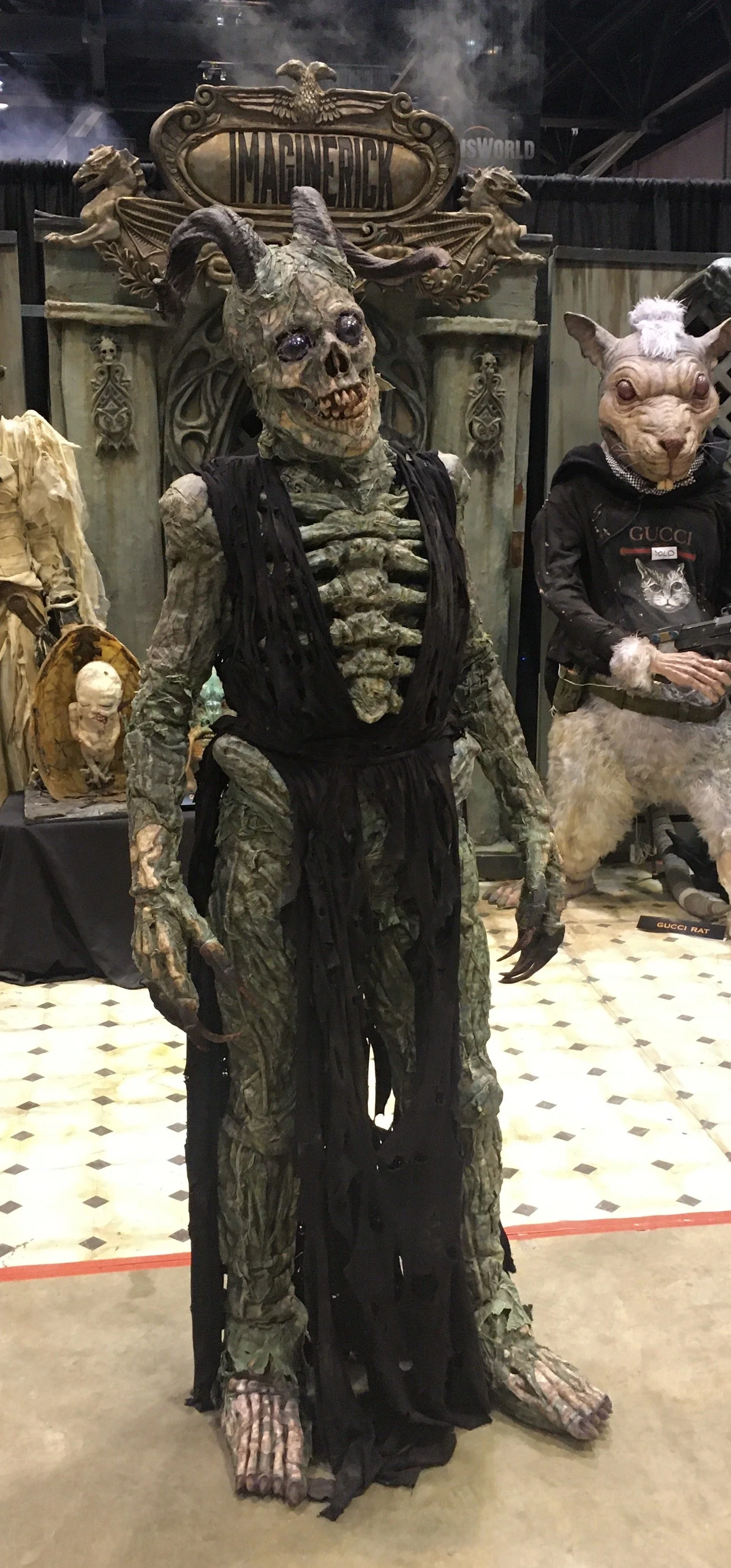  Construction, fabrication, and paint: Lori Hansen  Character, costume, paint: Imaginerick Studio 