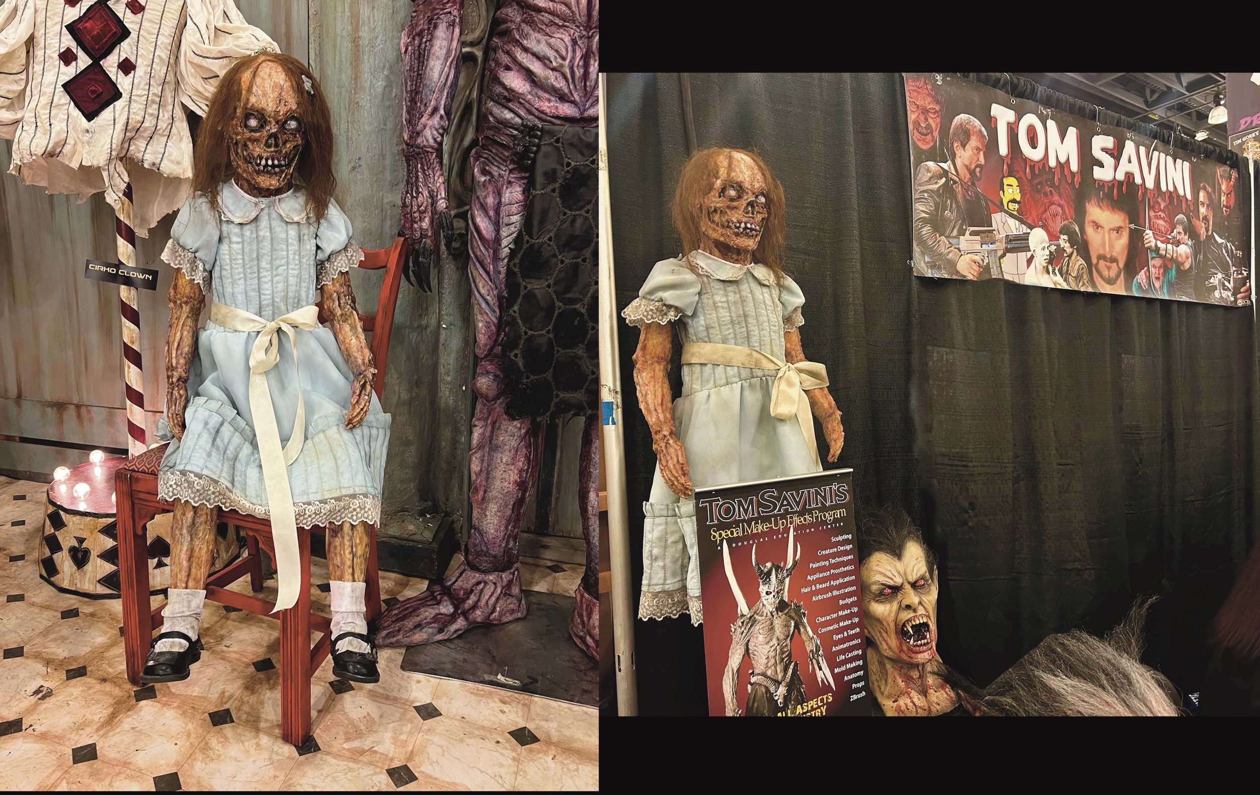  Excited to see her go home with Tom Savini, who purchased her at Monsterpalooza 2023  Fabrication and Paint: Lori Hansen, Erick Rodriguez  Costume and Hair: Lori Hansen 