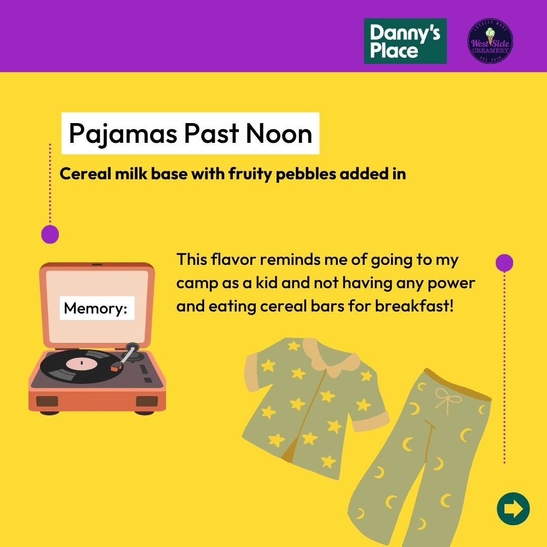 Vote for your favorite! https://forms.gle/ihuCaxQCcgTpmoEg9
Voting closes June 10th at 8pm. The winning flavor gets made by @westside_creamery 
#DannysPlace #IceCreamContest #ActonMA