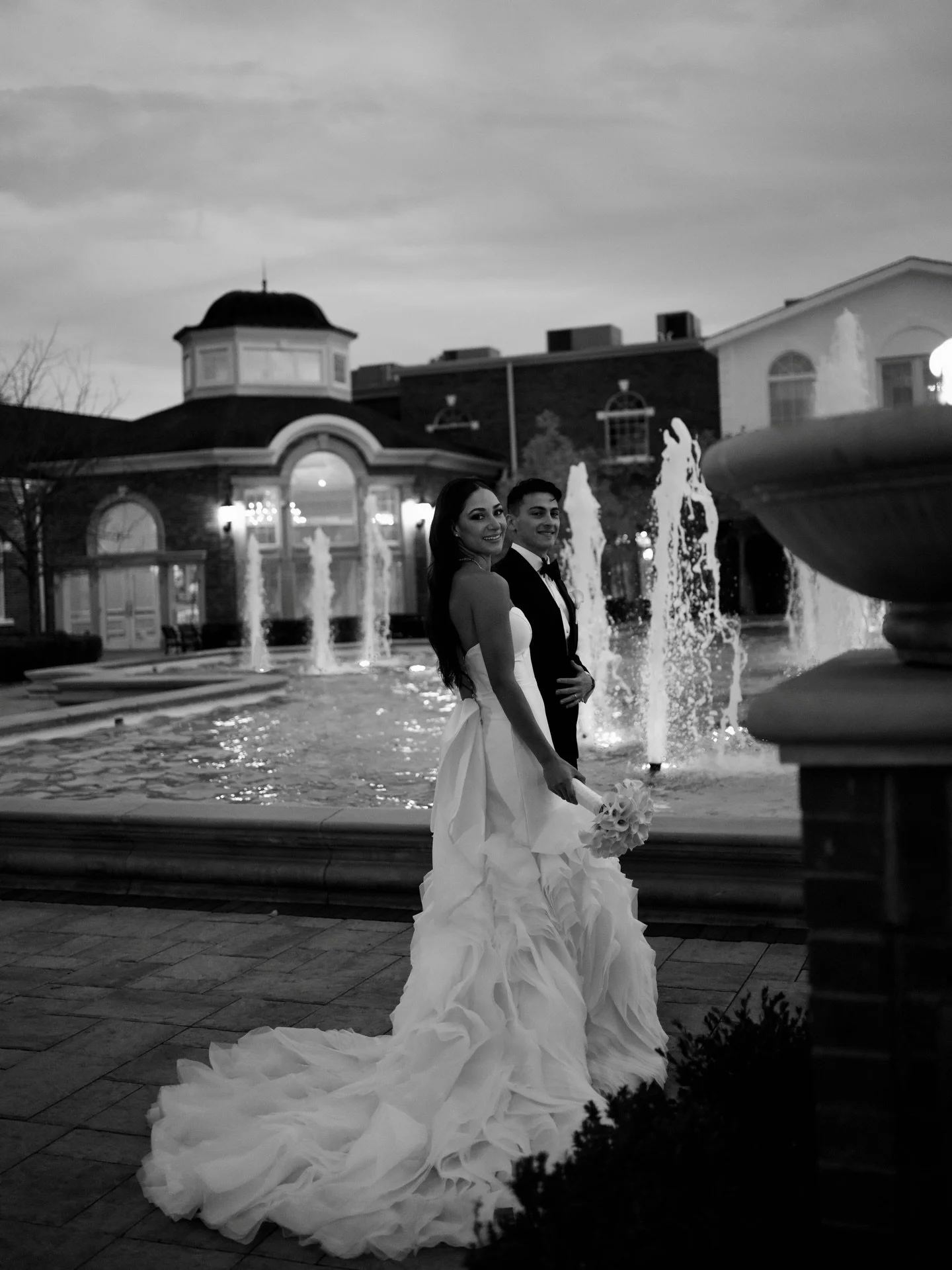 Some moments don&rsquo;t need color🖤🤍 

Wedding planner: @copperandchloe 
Venue: @therockleigh 
Dress: @angelriveraatelier 
DJ: @mysticalentertainmentgroup 
Flowers: @stunningarrangementsflorist 
Cake: @lorismixingbowl
Makeup: @pbeautynyc 
Hair: @h