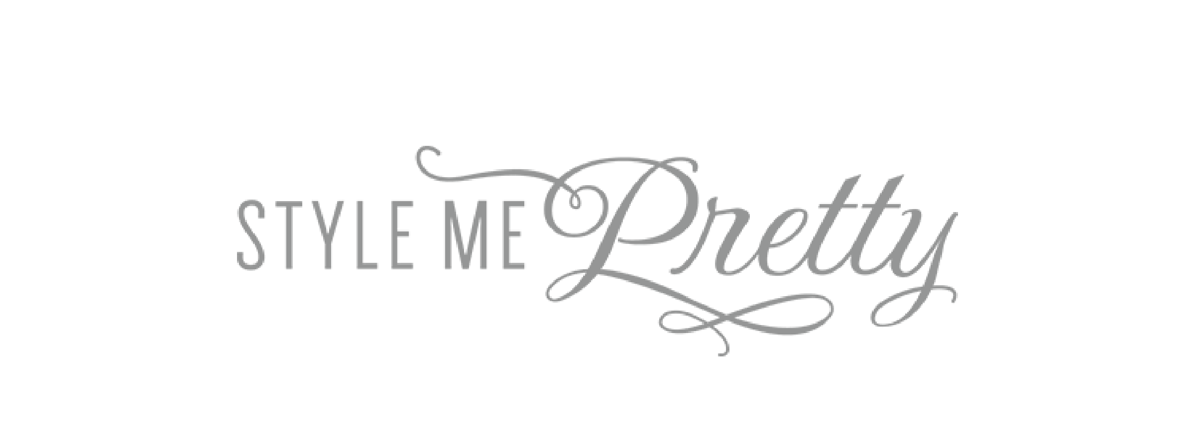 Logo with the text "STYLE ME Pretty" in scripted font.