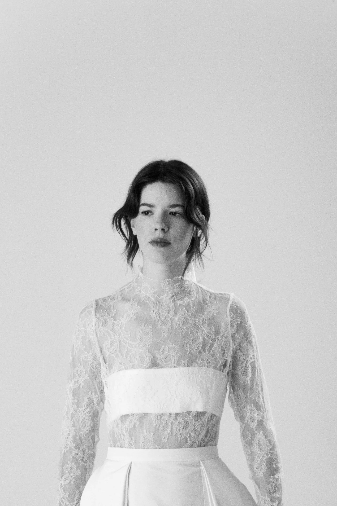 Lucie bridal top