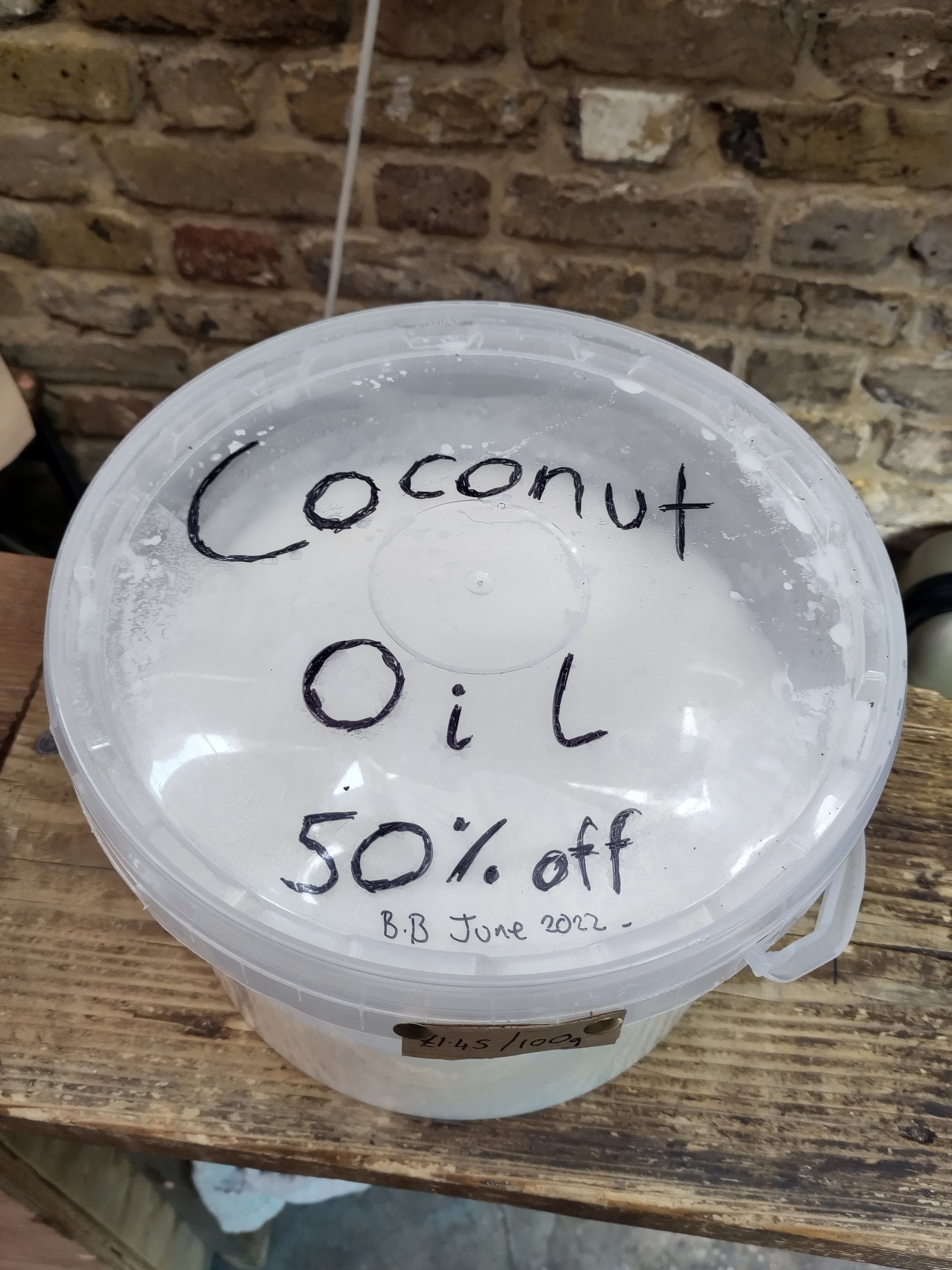 Coconut Oil Bulk 50% off