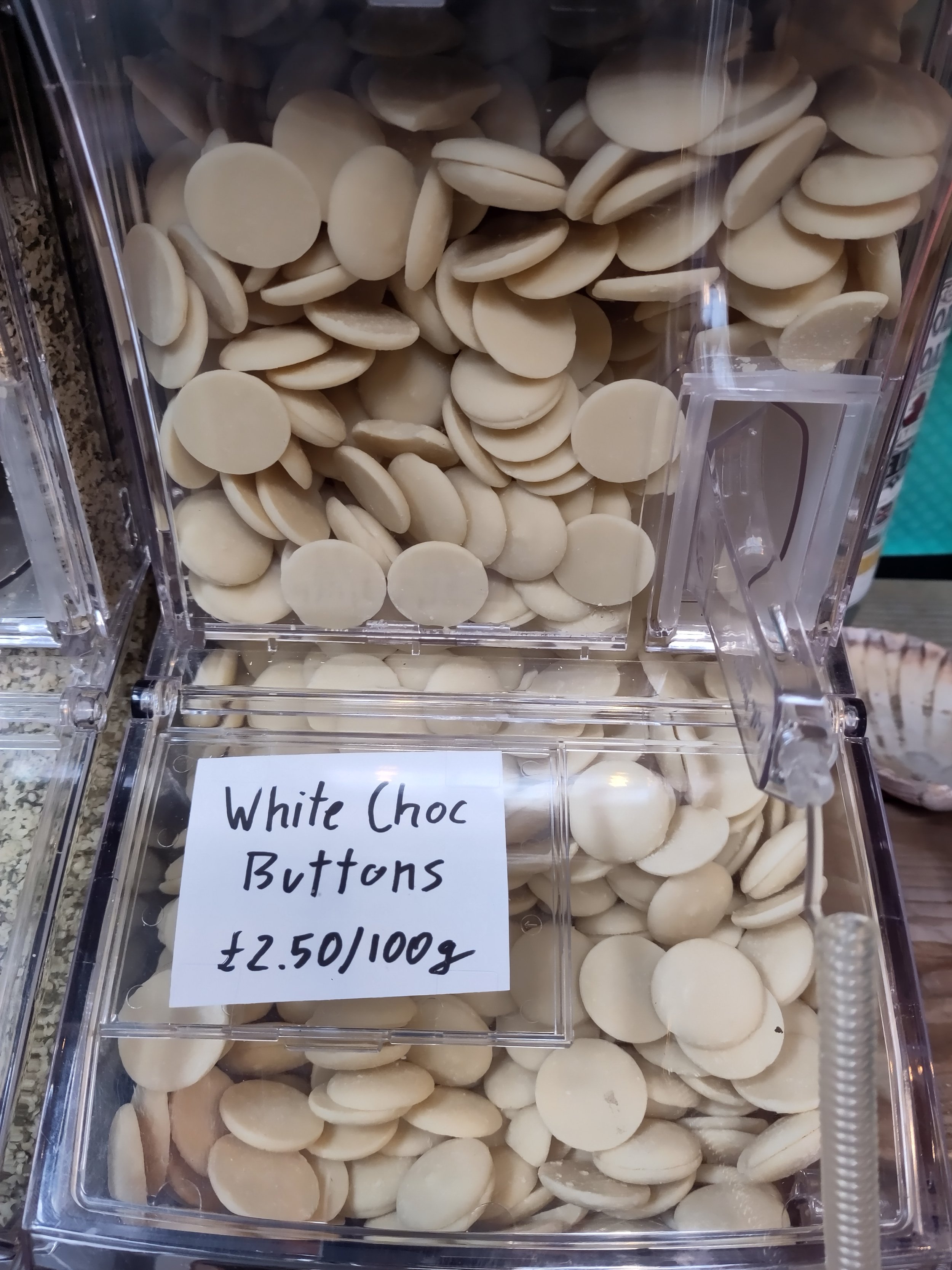 White Choc Buttons