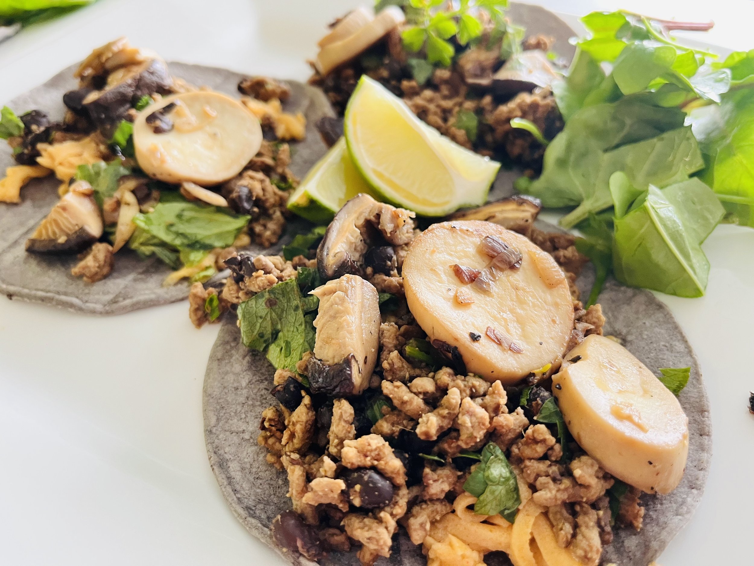 NEW Vegan Tacos Recipe (click for link)