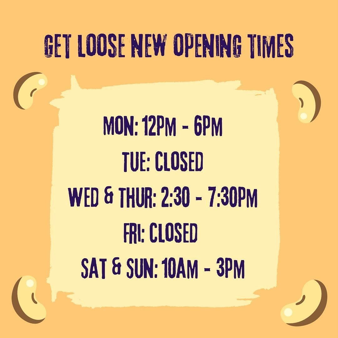 Have you seen our new opening hours and days? If you are ever not sure, just check the socials, our website or Google Maps ⏰

#eastlondon #hackney #hackneycityfarm #organic #healthyfood #plantbased #vegetarian #vegan #plasticfree #packagingfree #zero