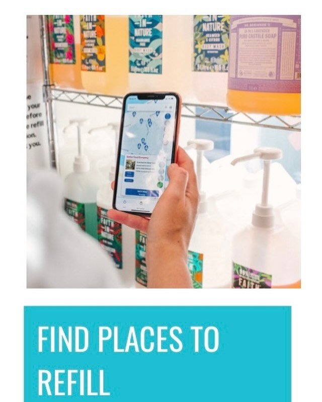 It&rsquo;s World Refill Day 16th June by @refillhq. Promoting reuse and refill in all its forms. From water to groceries and toiletries. Did you know there is a refill app? Which we are in 😊Helping you find all the refill options wherever you are in