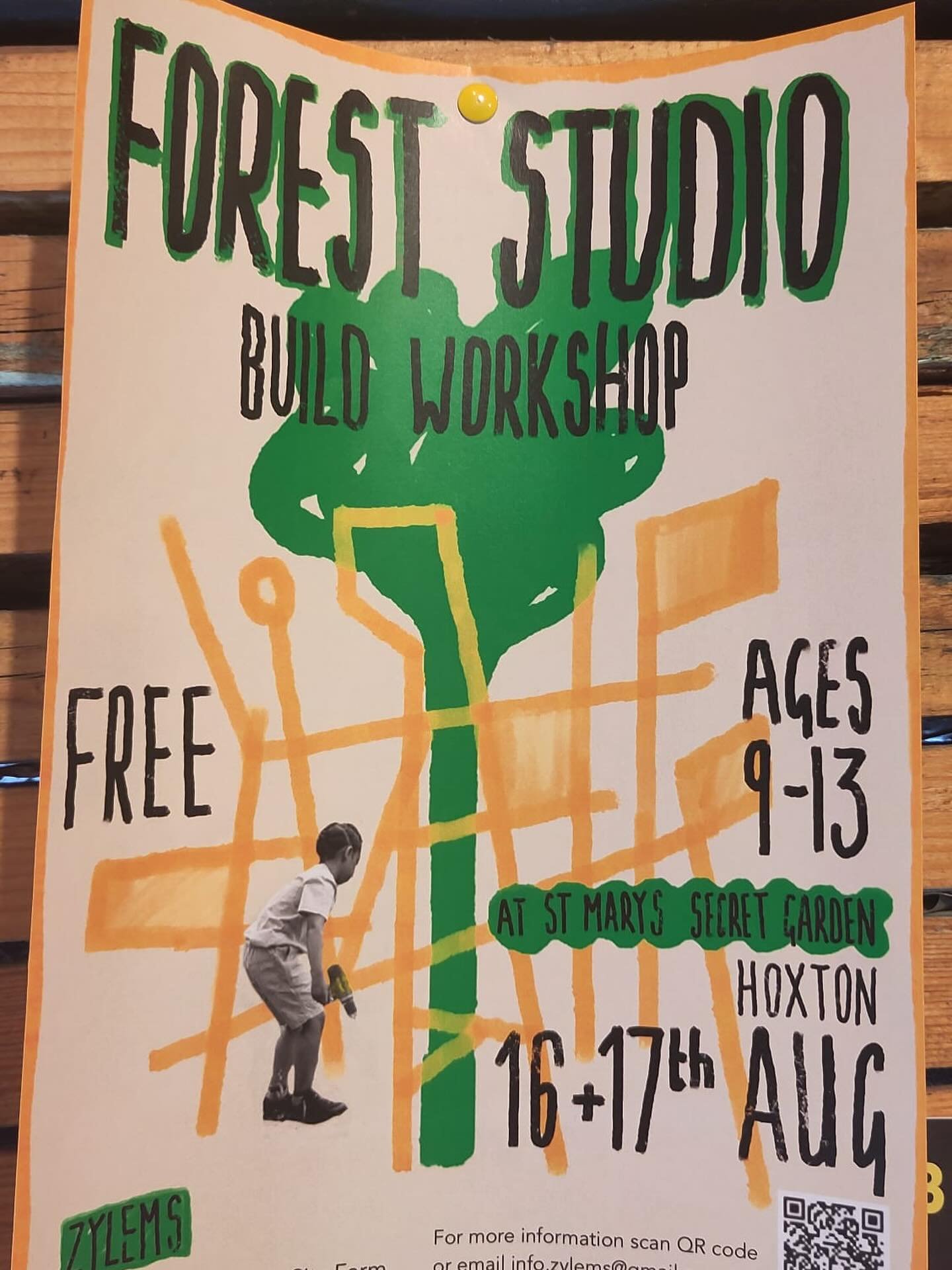 Forest Studio Build FREE Workshop for kids aged 9-13 @stmarysgarden in conjunction with @hackneycityfarm_official
16 & 17 August 10-3
For more info and to book check out the Eventbrite page. See link in bio 👆
#kidsworkshop #schoolholidays #lo