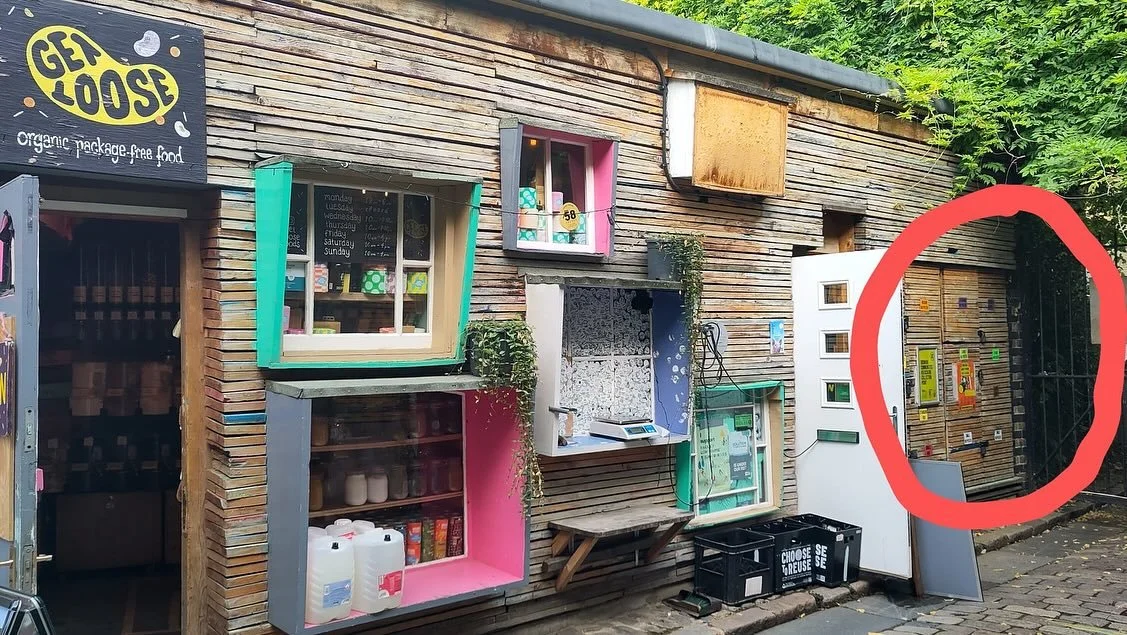 Big news we are extending Get Loose in to the space circled in red 🎉 more space, more loose products!
A couple of weeks of building works have started, but the shop will stay open our normal hours. We will continue to share the journey here as it