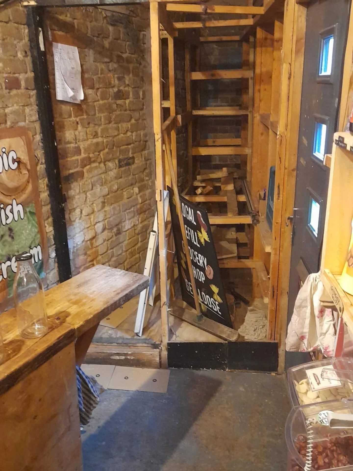 The shop extension is progressing well.
We are removing the cupboard at the narrow end of the shop to make more space. Open as normal during the works.
More space, means more products, what would you like to see us stock?
#extension #morespace #r