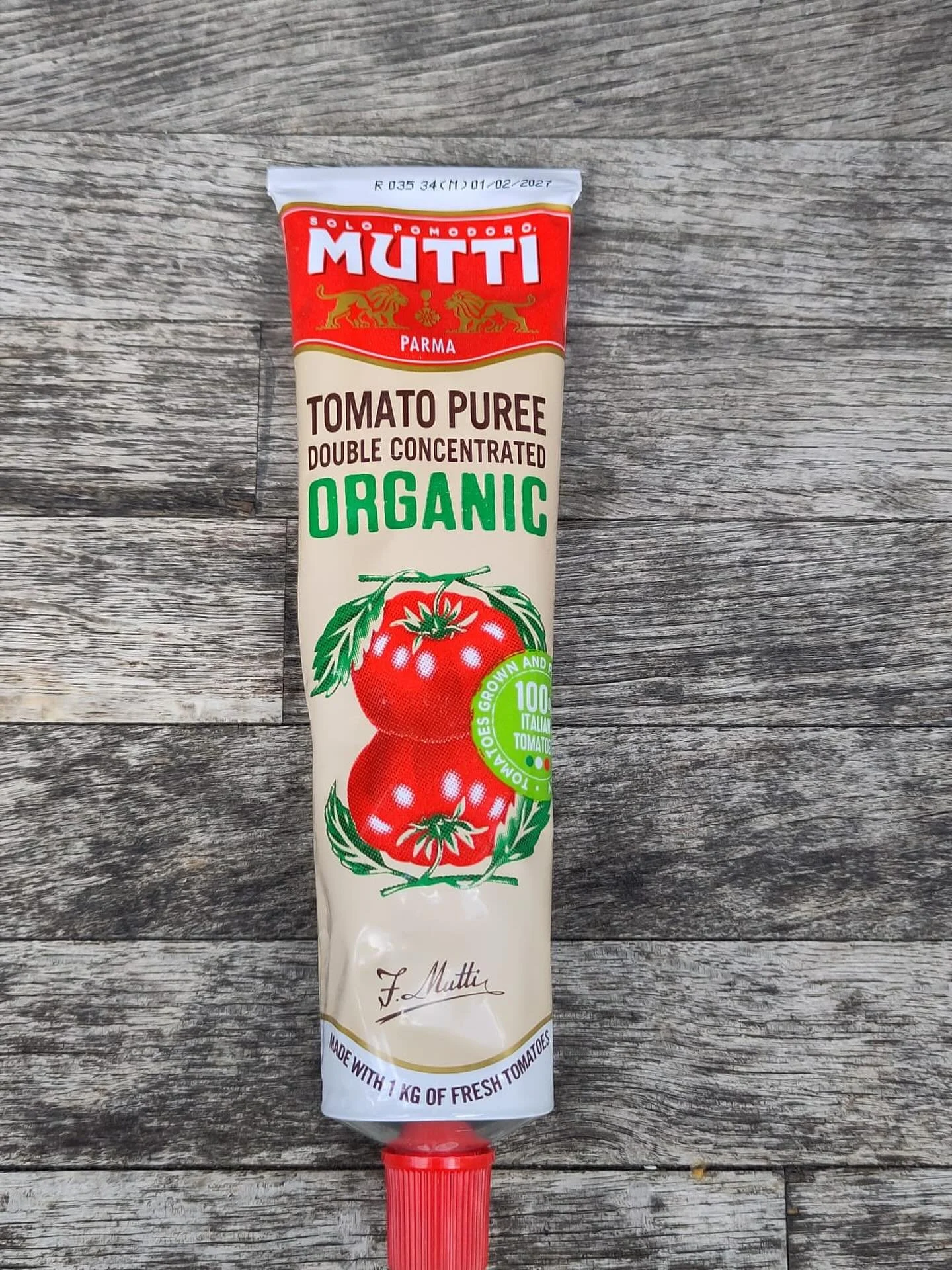 New product, organic tomato paste in a tube.
As many of you will know we have always stocked tomato paste in a jar. However customer feedback is that once open (and in the fridge) its shelf life is not more than a week. It has to be frozen once ope