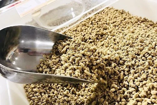 Have you tried sunflower mince yet? 

This little known food item is a huge hit with those who have tried it. A meat alternative that takes up no space in your fridge / freezer. All it needs is an air tight container. 

We have recipes on our website