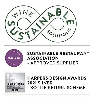 Did you know we stock wine?
Not just any wine, it is mostly vegan, organic AND in returnable bottles.
Reusing wine bottles (up to 30 times) has a big carbon saving compared to crushing and recycling them.
Our supplier @sustainablewinesolutions is
