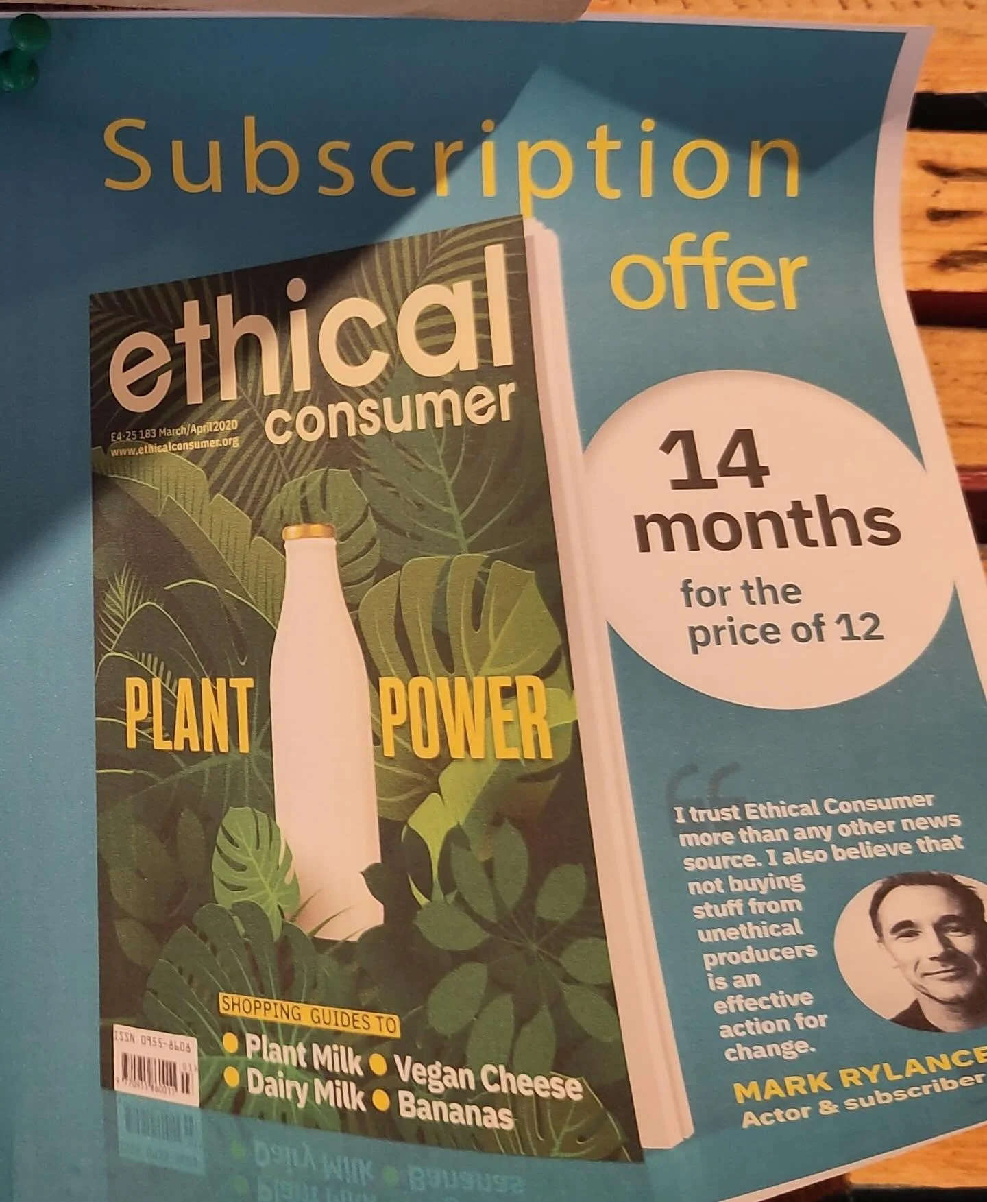 Our ethical business promotion for this month is an important one for Get Loose. @ethical_consumer_magazine is our go to resource for helping choose our products.
They have a transparent rating system for companies to help cut through the green was