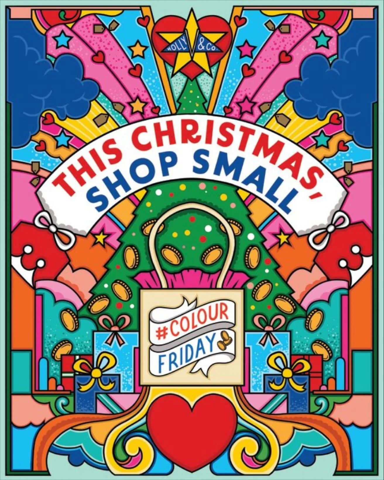 Tomorrow is #ColourFriday, celebrating small businesses in all their forms. 
Especially the creativity and joy we bring to a community. 
Did you know that spending &pound;10 at a local independent shop, it can result in up to &pound;50 more being rec