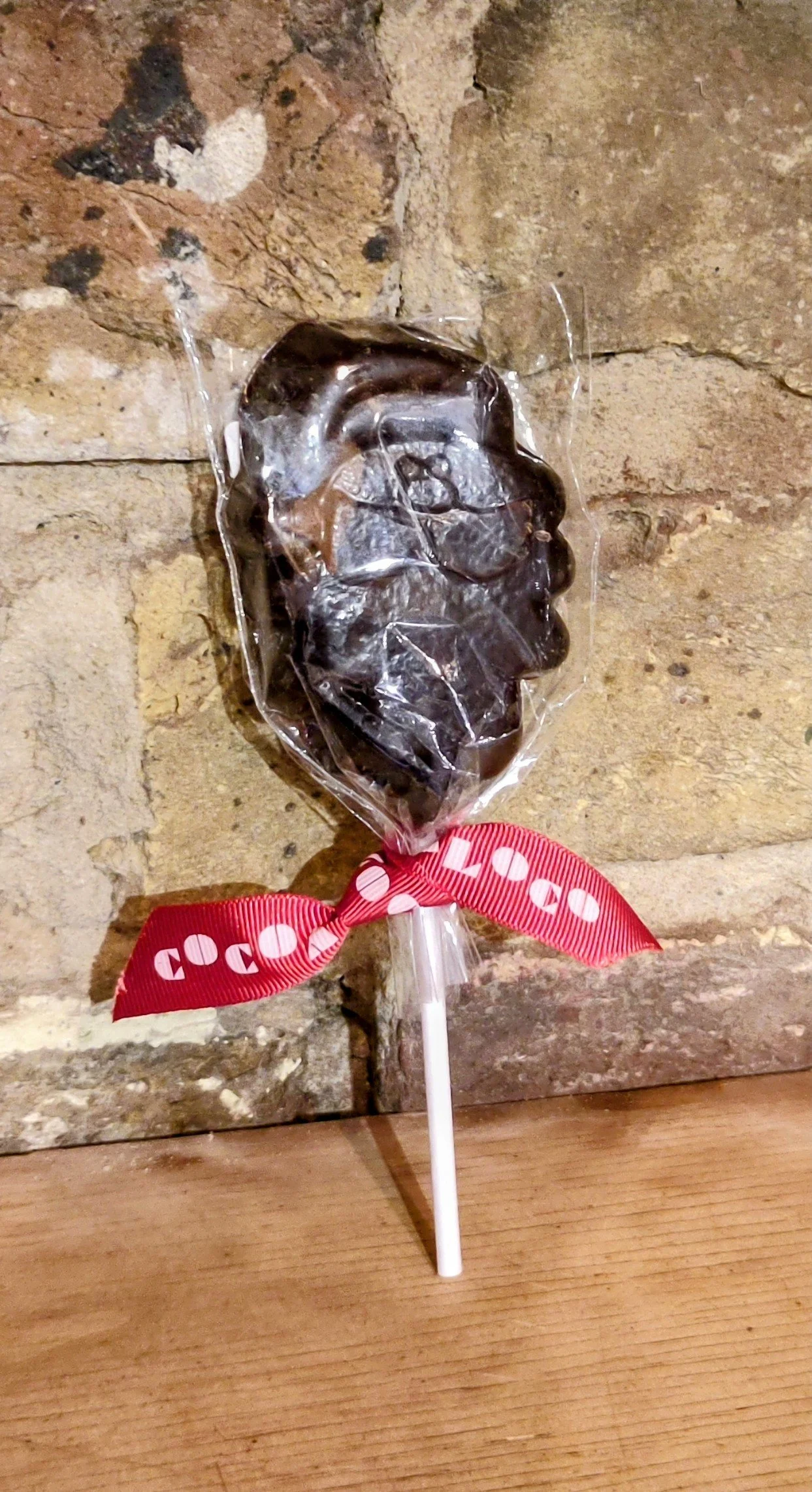 Dark Chocolate Santa