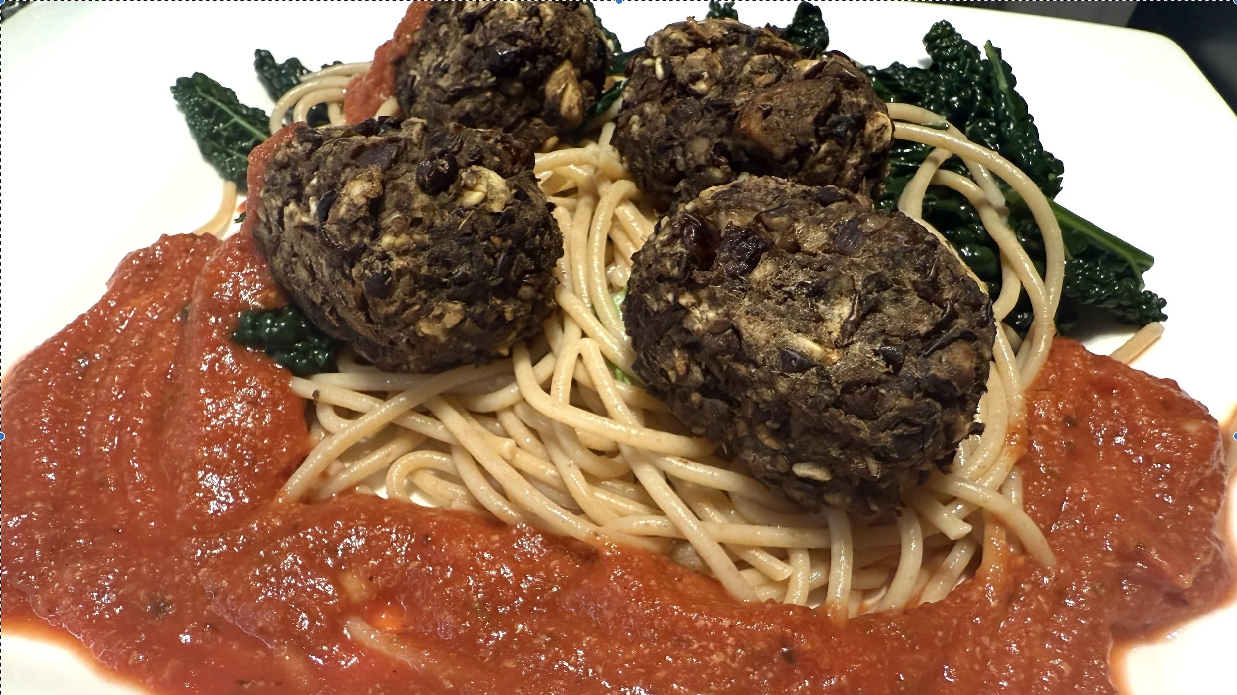Carlin Pea &amp; Mushroom Balls