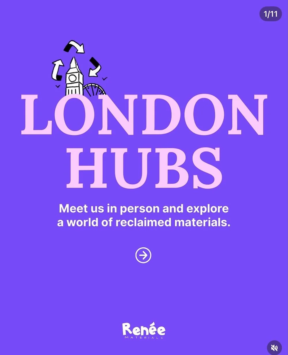 Are you a creative, or a crafter? 
Did you know @renee_materials save a huge range of exciting materials from landfill?

These are available both online, and via their three locations; Shorditch, Hackney Wick and Kensal. 
Check out their bio for more