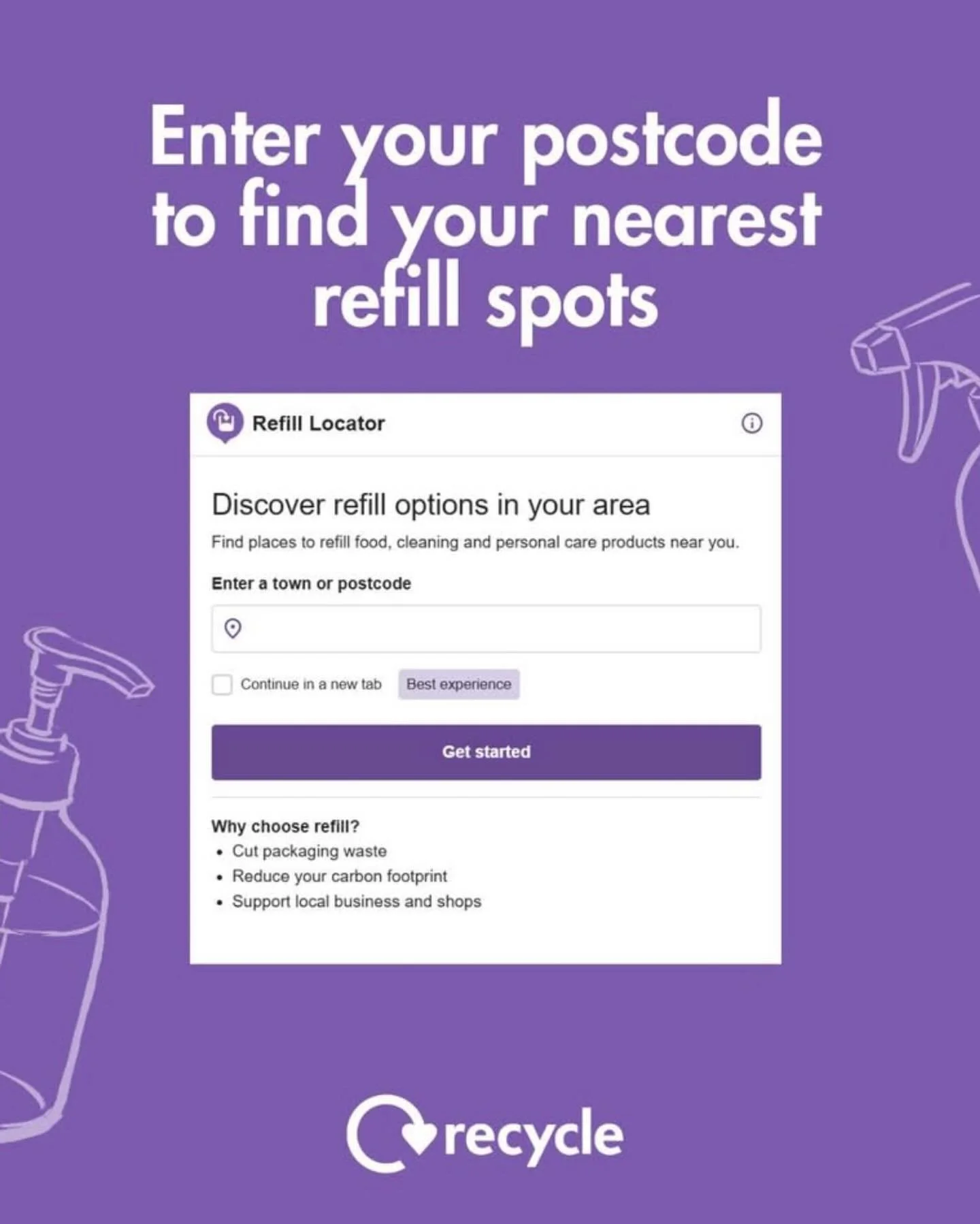 Pleased to be included in the new @recyclenow_uk refill locator. 
Run by WRAP a UK charity they had been focused on helping people find the best place to recycle an item in their area. 
Now they have widened the remit to include refill and preventing