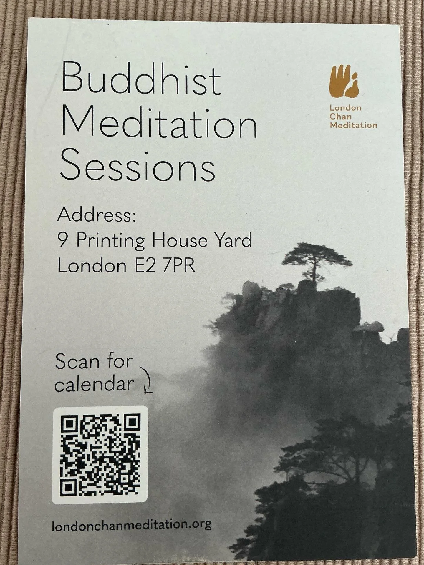 We love sharing local organisations that our customers tell us about. 
The @londonchanmeditation centre is just a bit further down Hackney Road. With group mediations sessions and beginners workshops. 
Check out their programme via link in bio 👆

#m