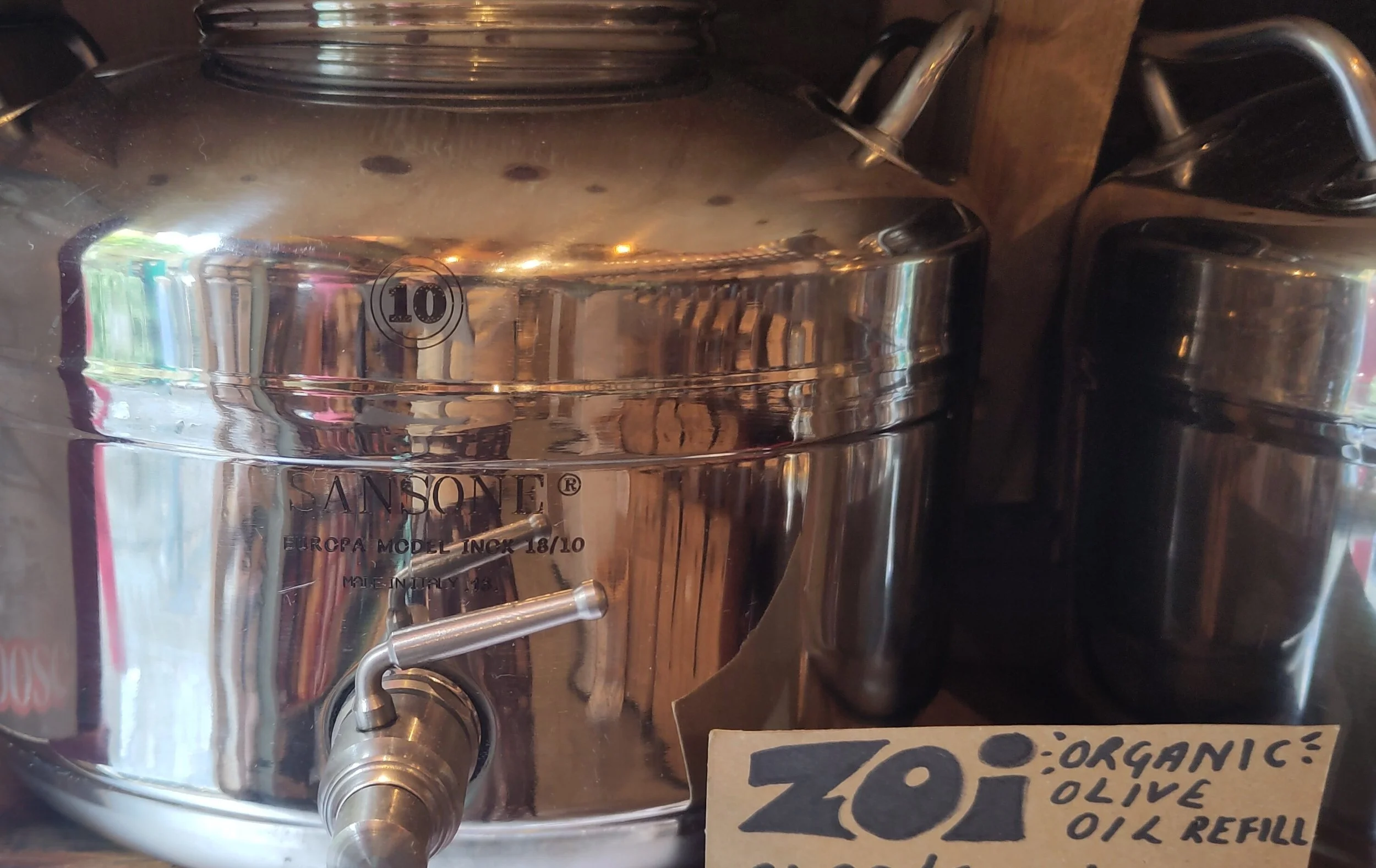 Olive Oil Organic Zoi Greece