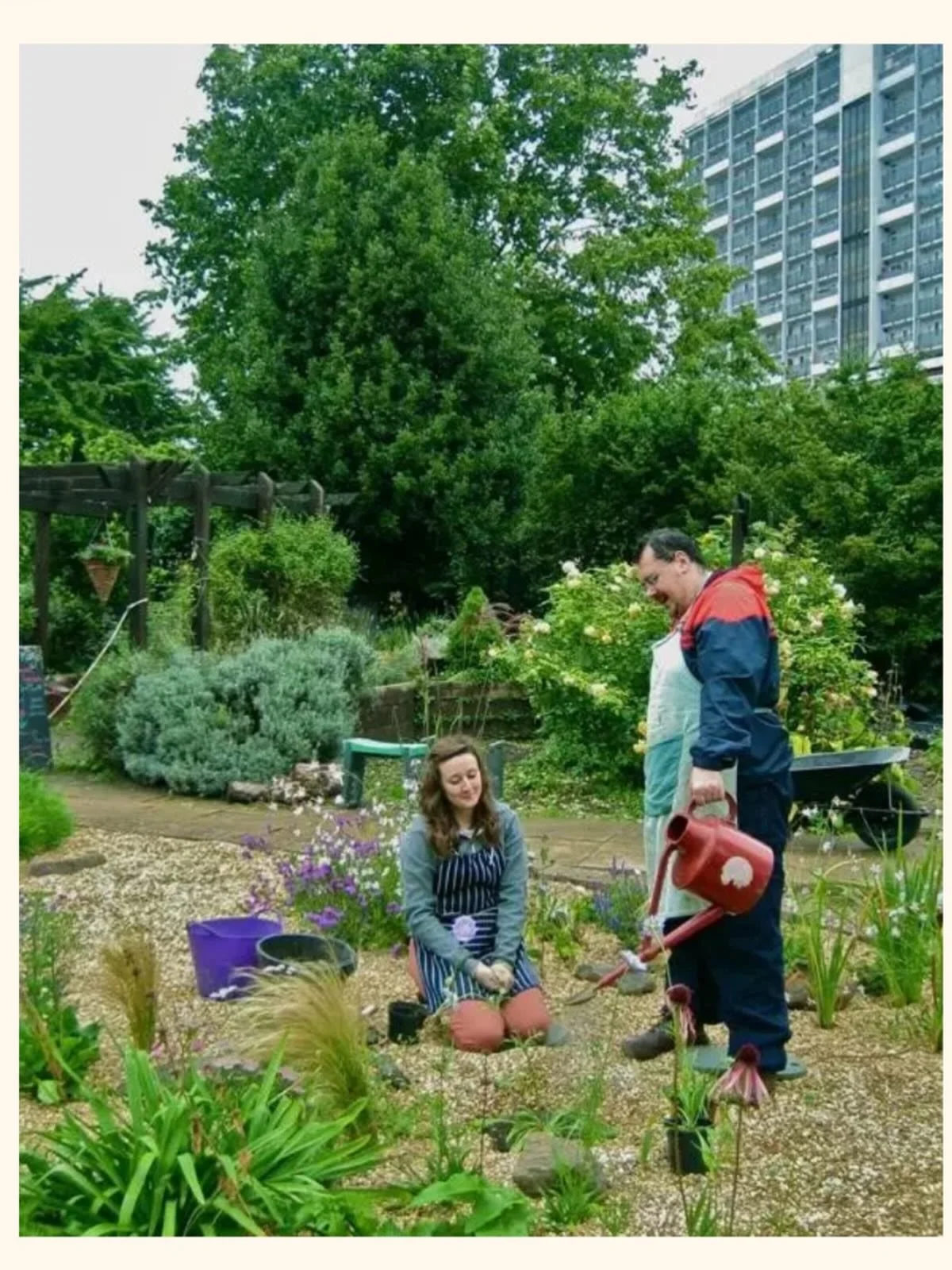 Have you been to @stmarysgarden ? 
Very close to Hoxton station, and recently saved from closure by Hackney City Farm, who now help run it. 
Open Wednesday and Thursday 10-4pm. 
They run courses, events and need volunteers. 
Check out their page for 