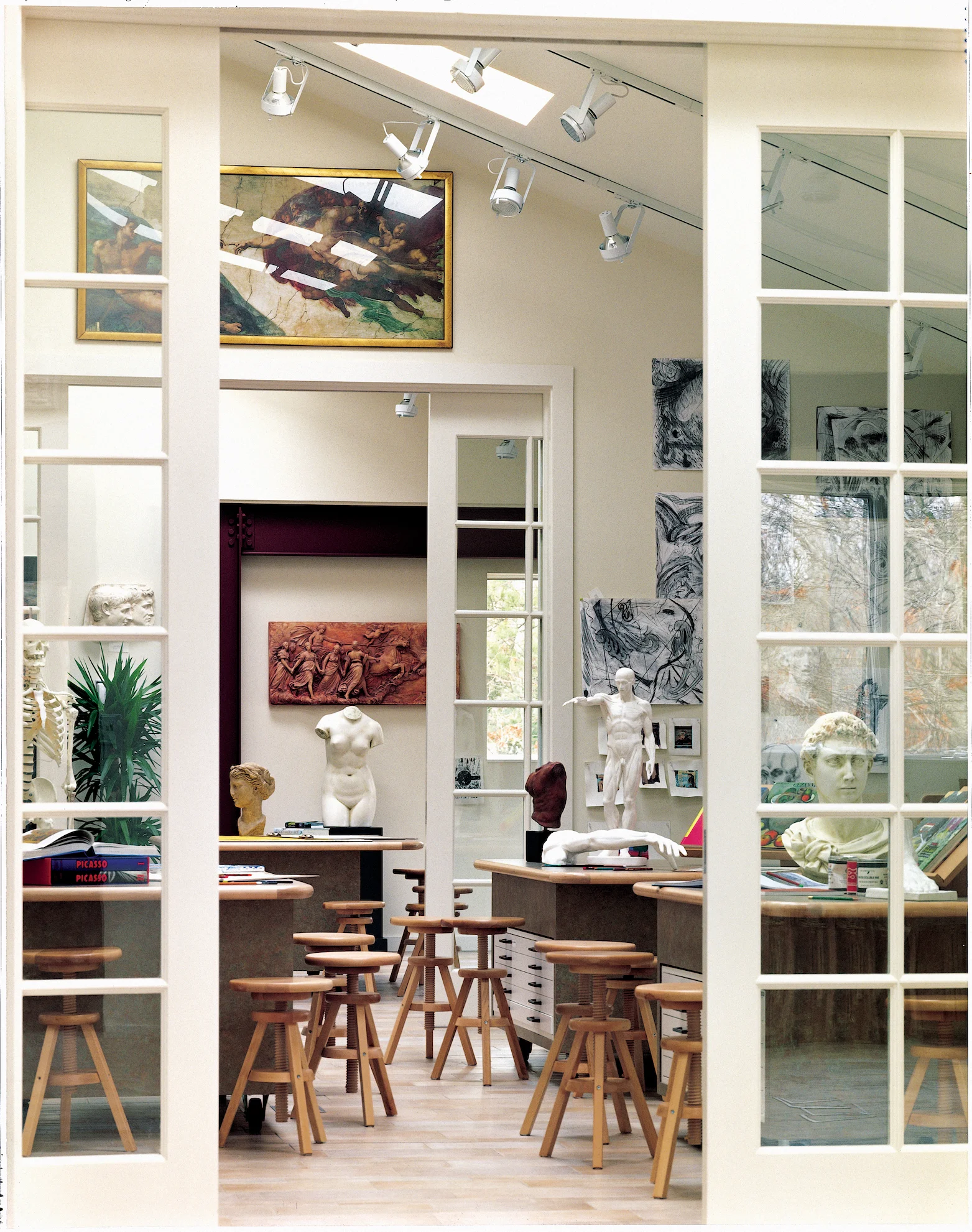 One of Ross Schools Fully Equipped Art Studios with Numerous Replicas of Classical Antiiquities Relating to Curricular Studies.jpg