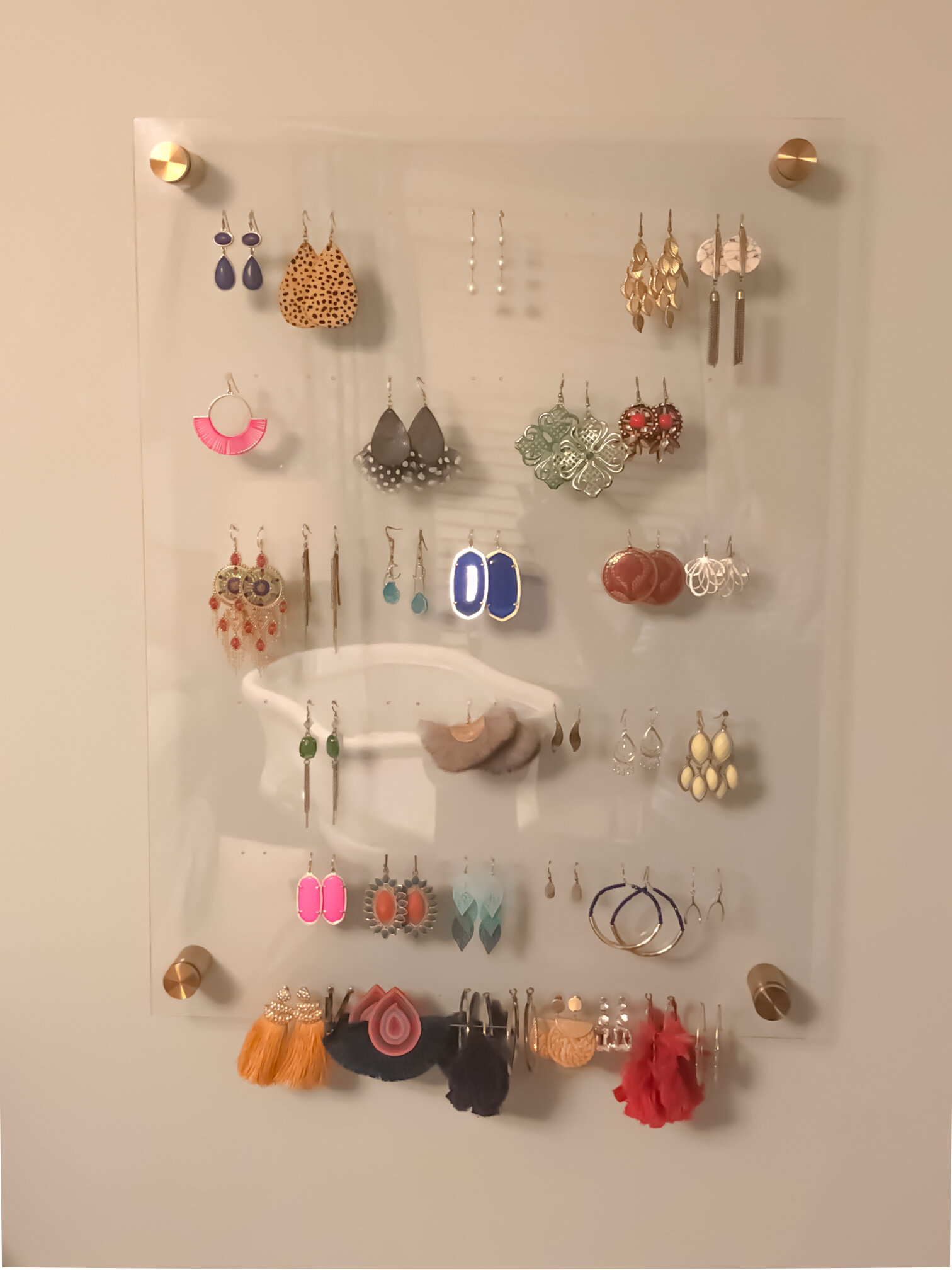 7 Clever DIY Earring Holder Ideas to Organize Your Earrings  Diy earring  storage Diy jewelry display Jewelry storage diy
