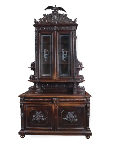 1852 Ornate Italian Vitrine