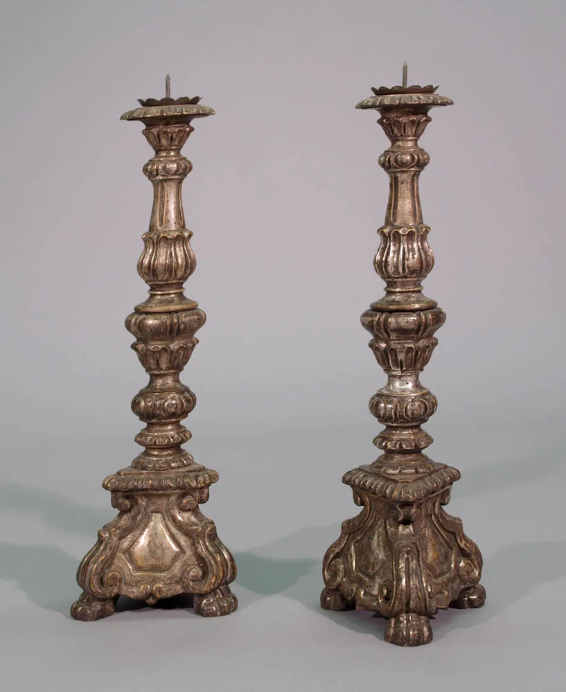 Gilded Candle Stick - Set of 2