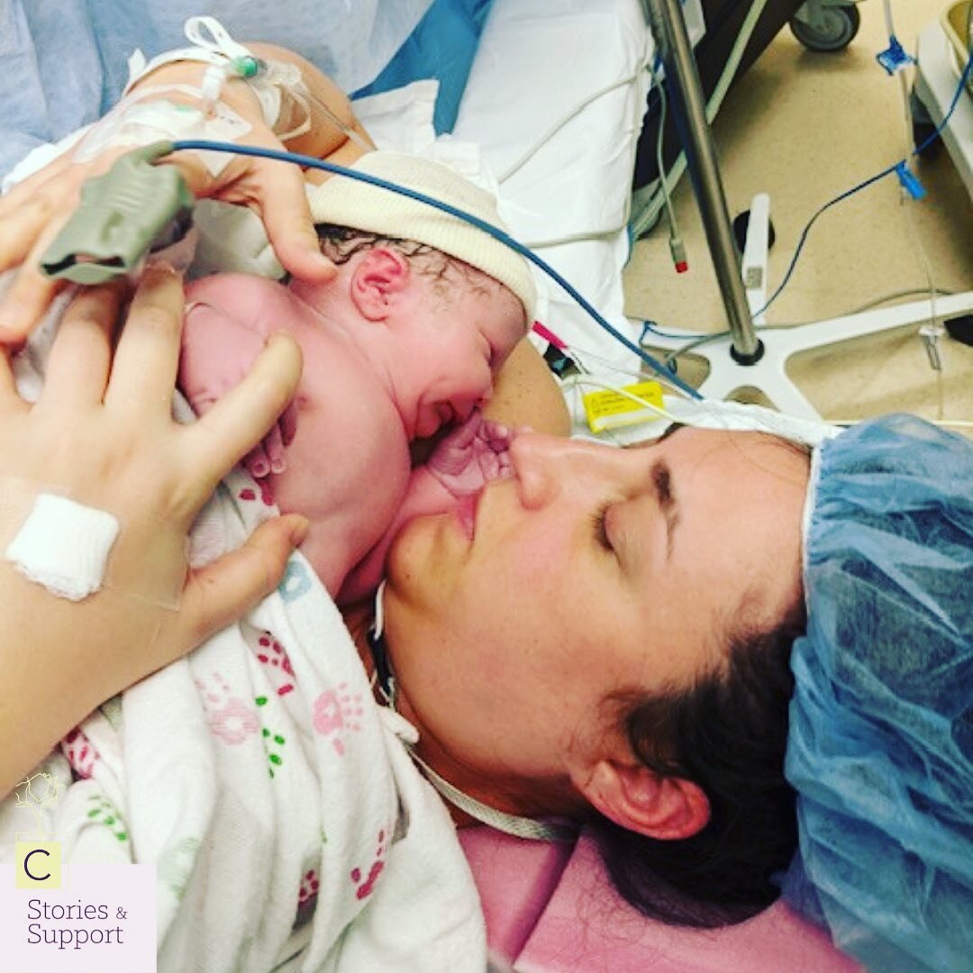 &quot;Whichever way you're feeling is the correct way to feel for YOU. Give yourself some grace and some time to process what you went through.&quot;💕
.
Annamarie is sharing her cesarean birth story on the blog today!

Head to the link in @csections