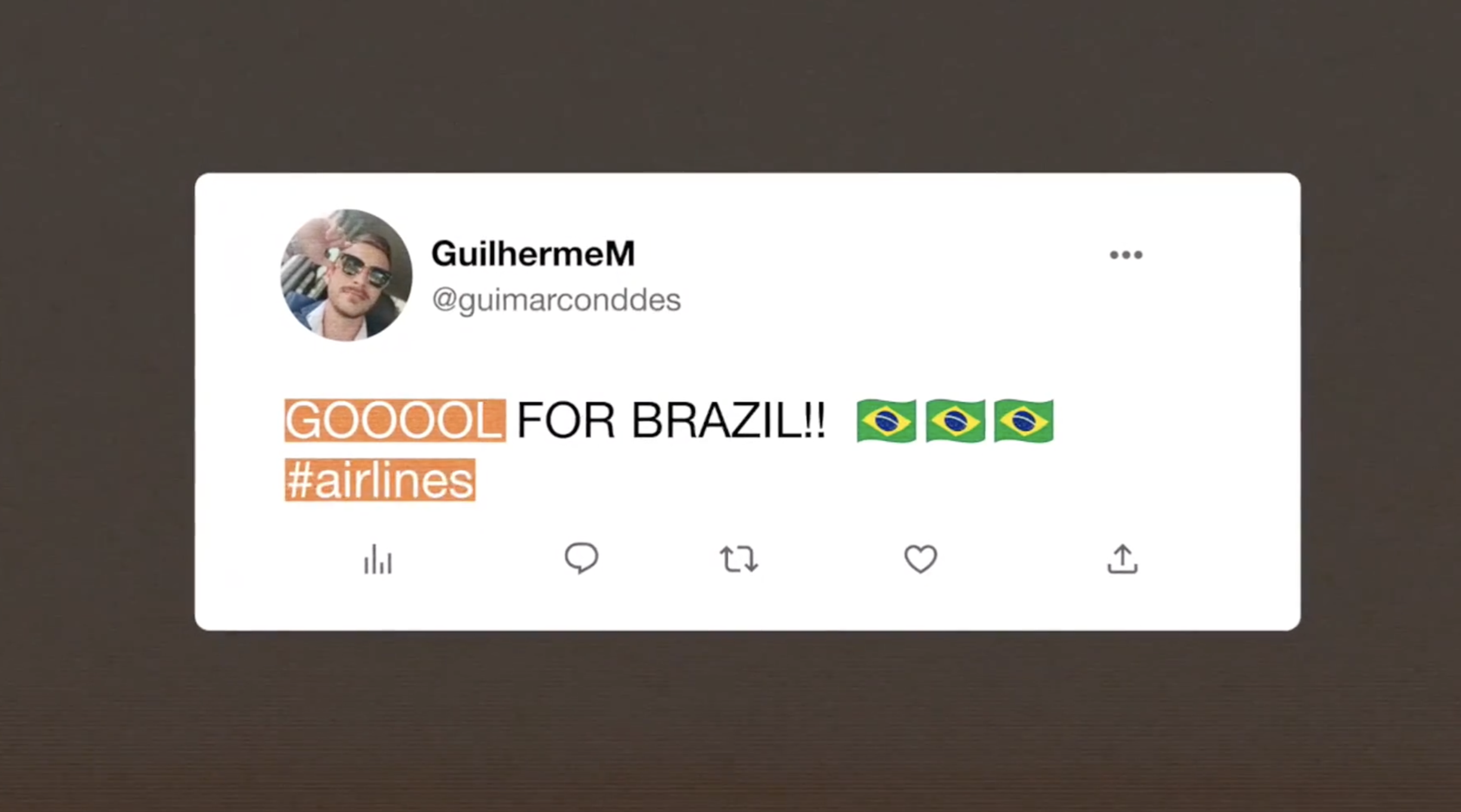 GOL - TKS FOR THE AD