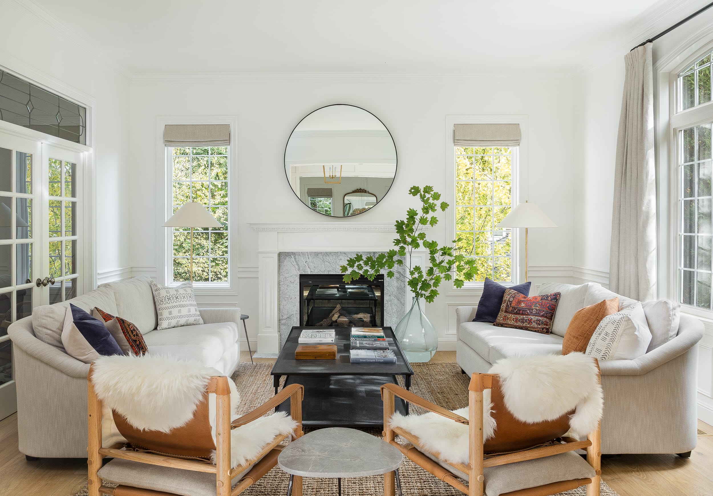 a Makeover Bellevue Home in Classic Interior