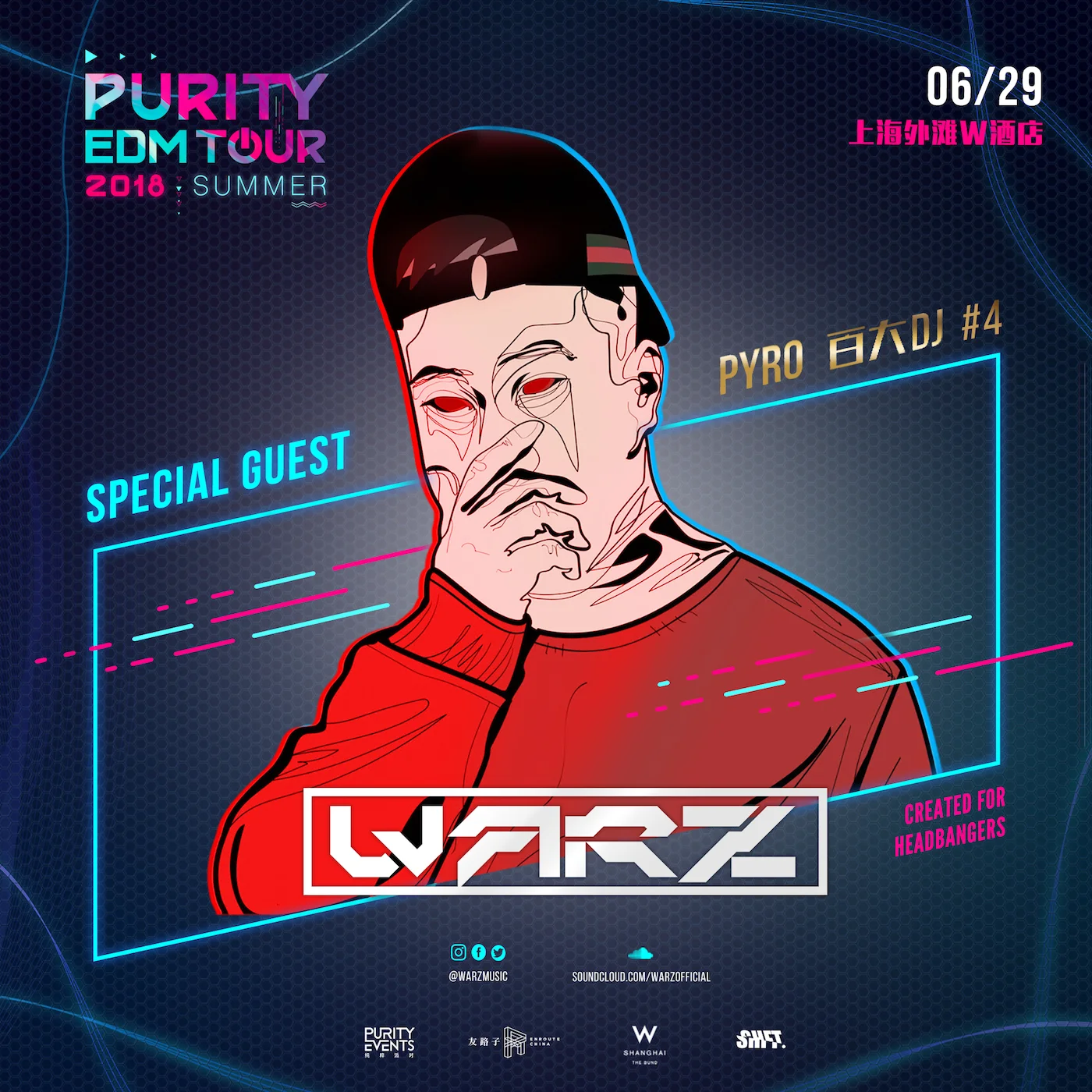 PURITY EDM TOUR 2018: Warz