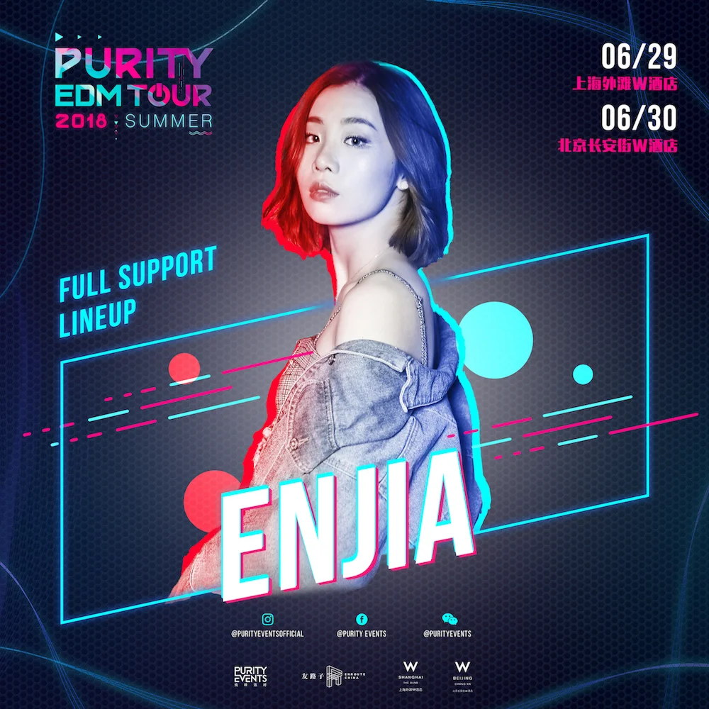 PURITY EDM TOUR 2018: EnjiA