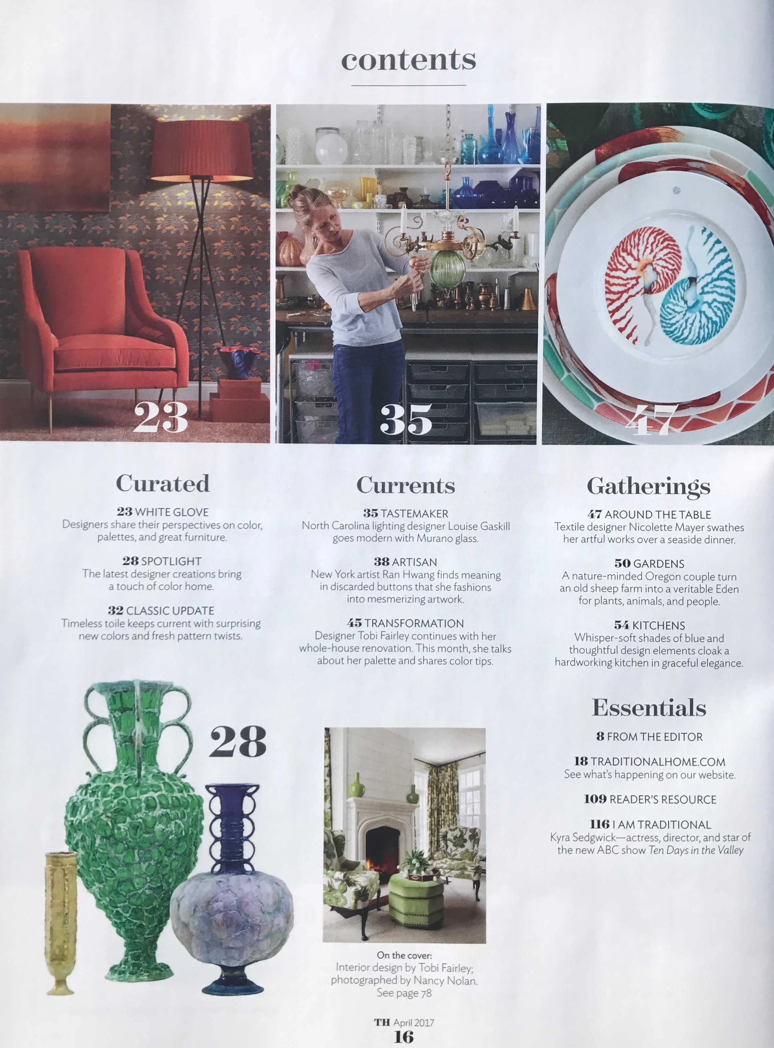 Room design by Garrow Kedigian "White Glove, Palette Perspective: Four Designers, Four ways to give your rooms an infusion of color" Produced by Krissa Rosebud and Tori Mellott