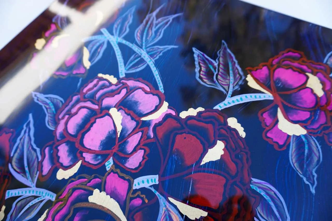 "Night Peonies"