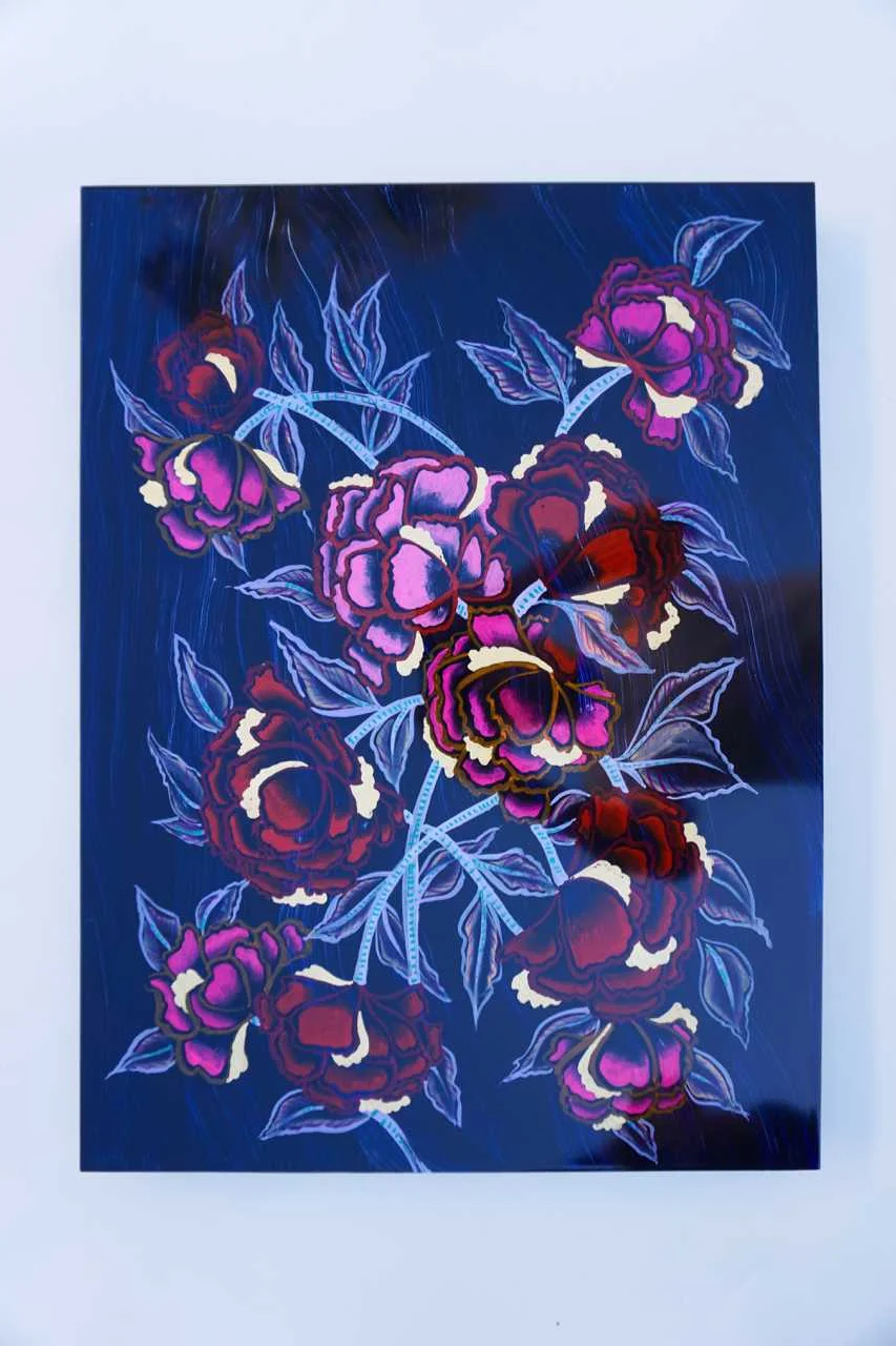 "Night Peonies"