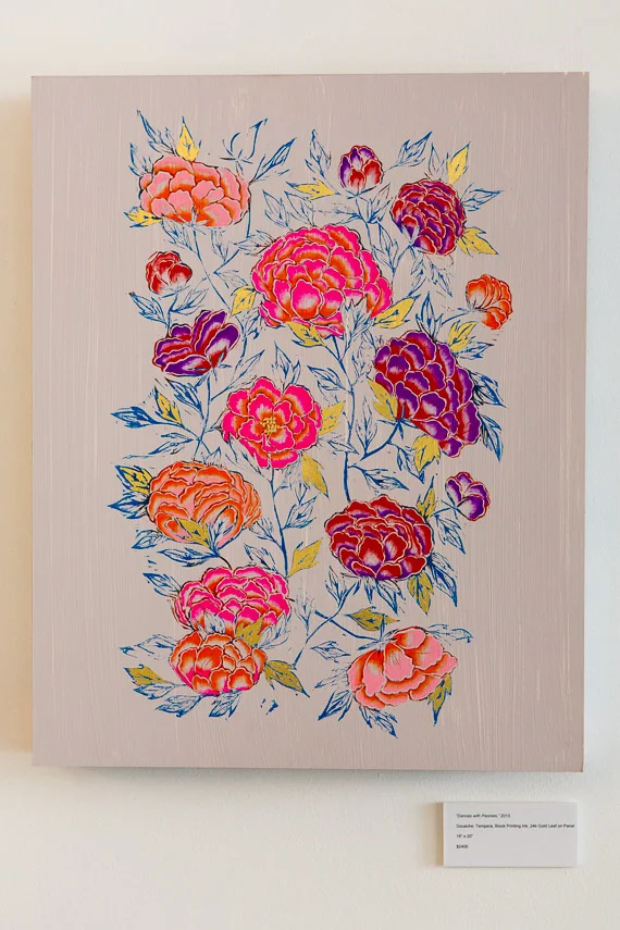 "Dances with Peonies"