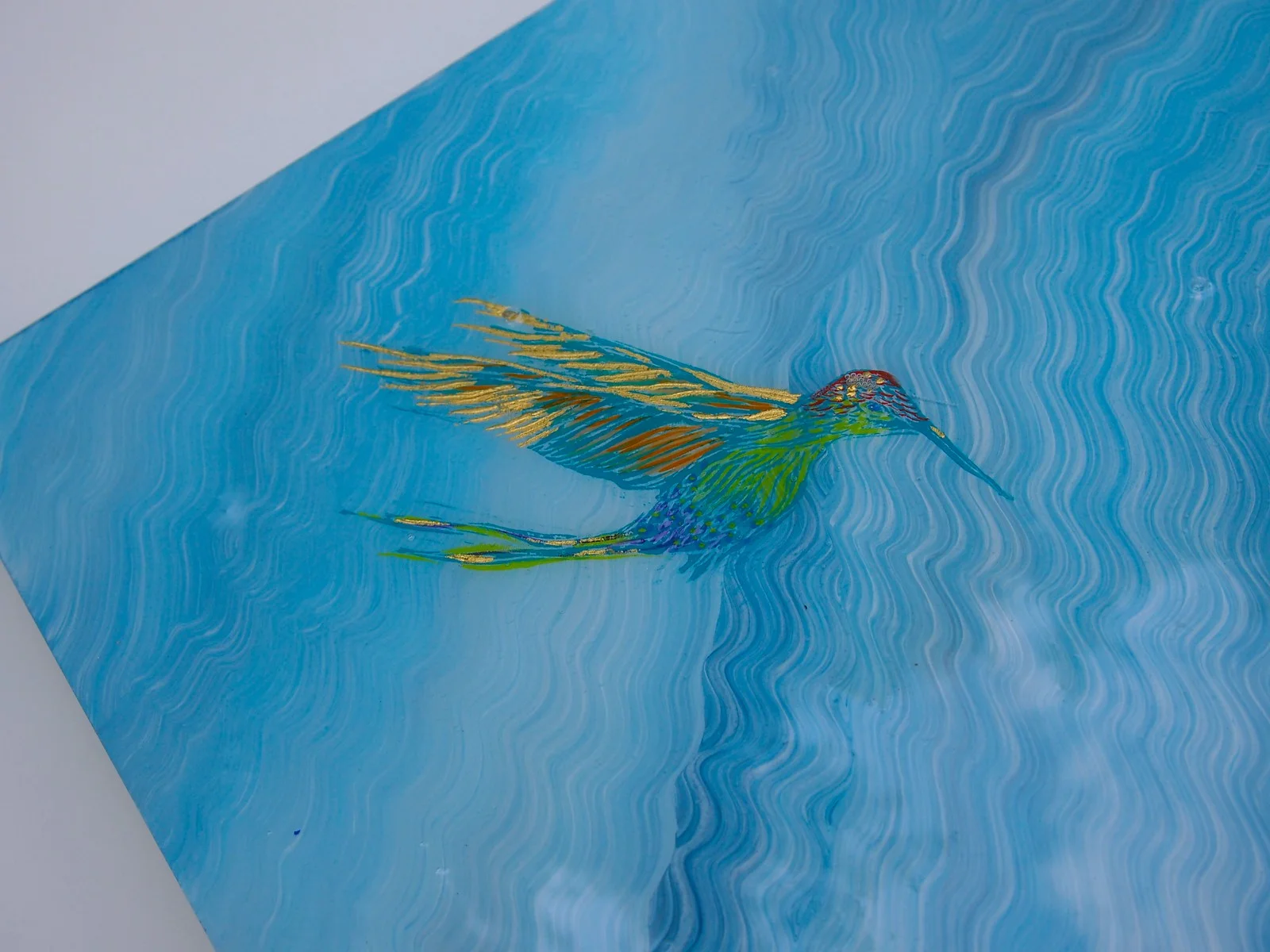 "Hummingbird Courtship"