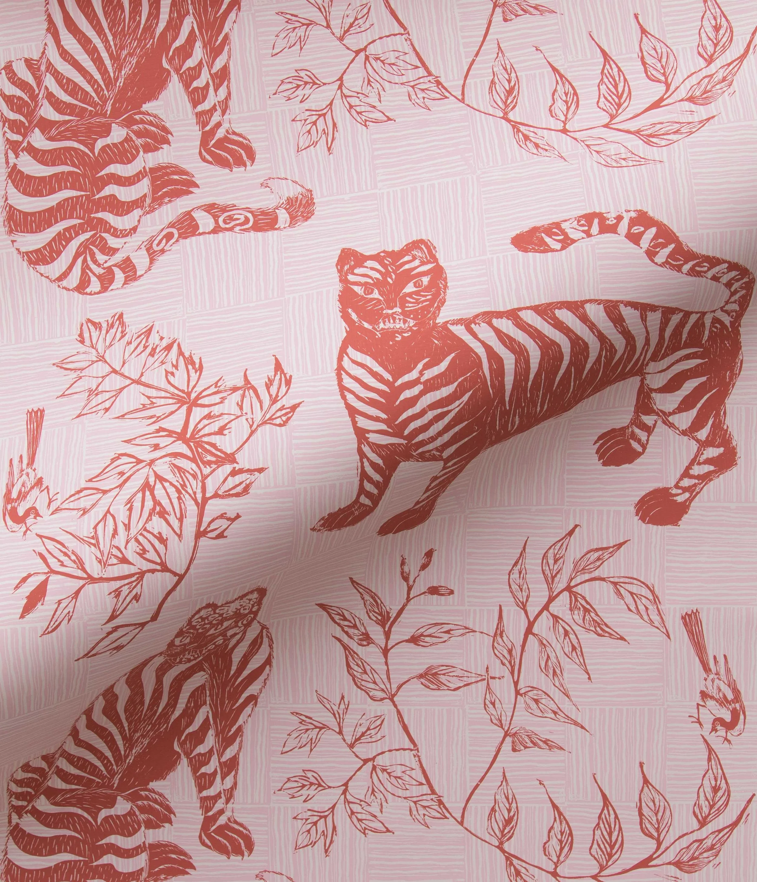 Tiger & Magpie in Carmine, SL220-03